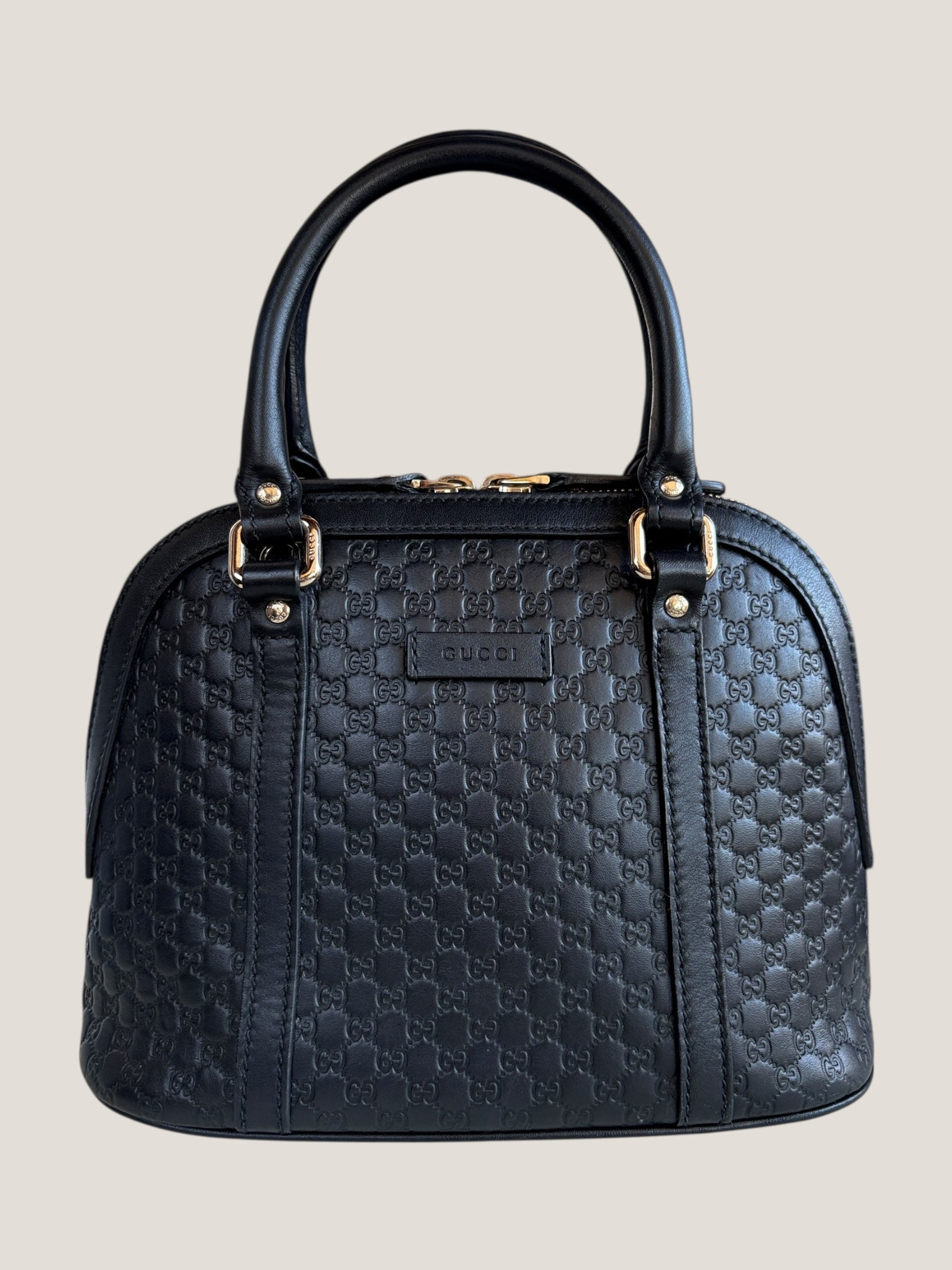 Gucci Mini Microguccissima nera