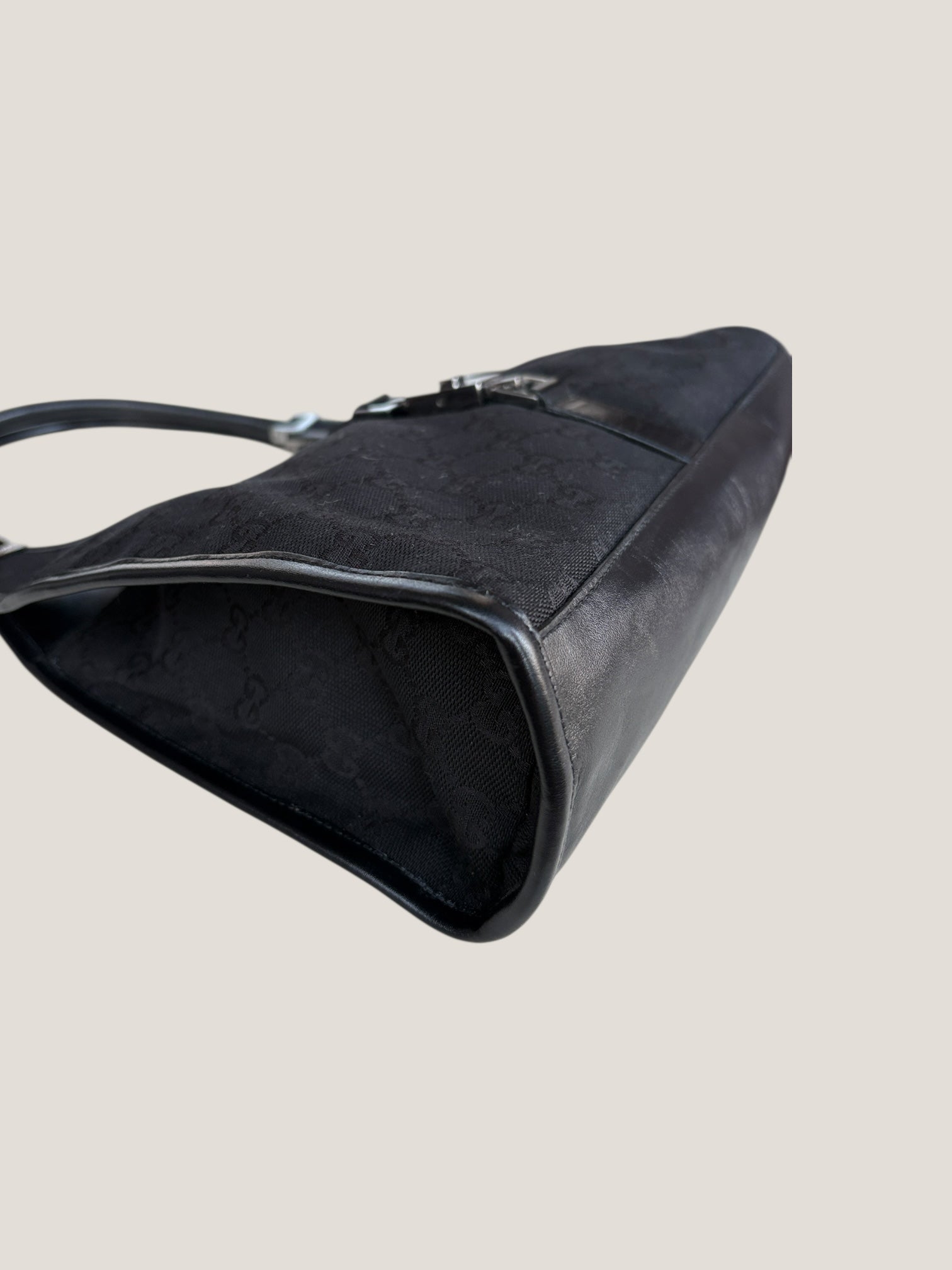 GUCCI Jackie GG Canvas Nero