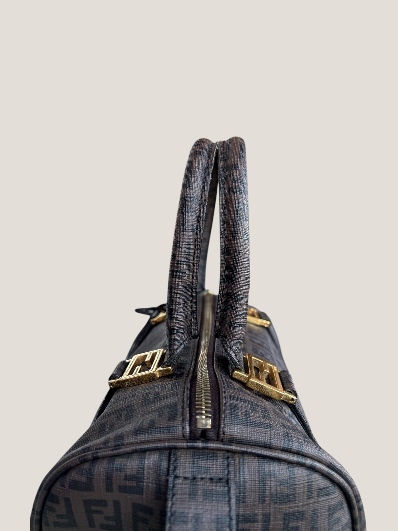 FENDI BOSTON MONOGRAM ZUCCHINO