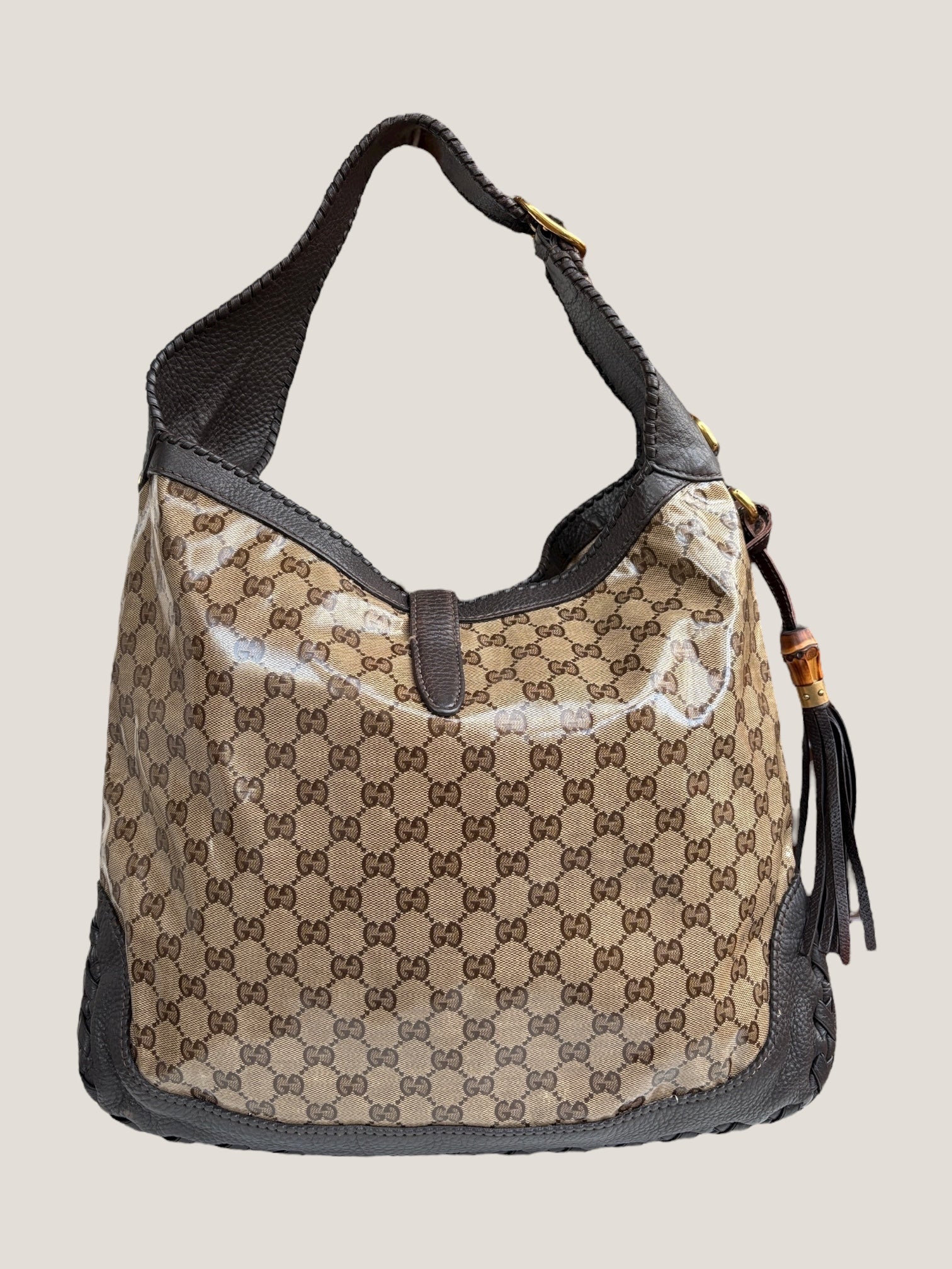 Gucci Jackie GG Crystal Hobo