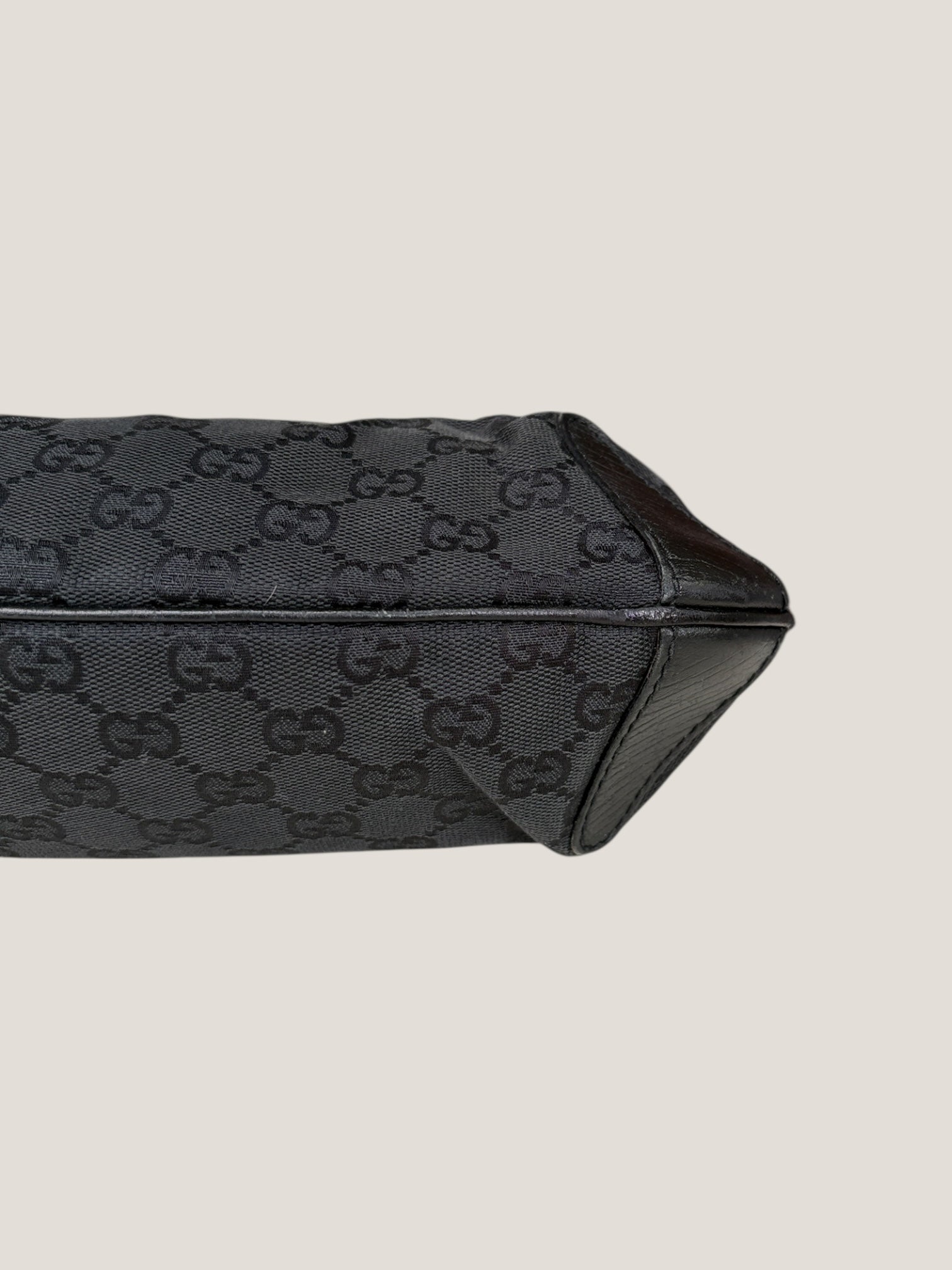 Gucci Horsebit Black Canvas