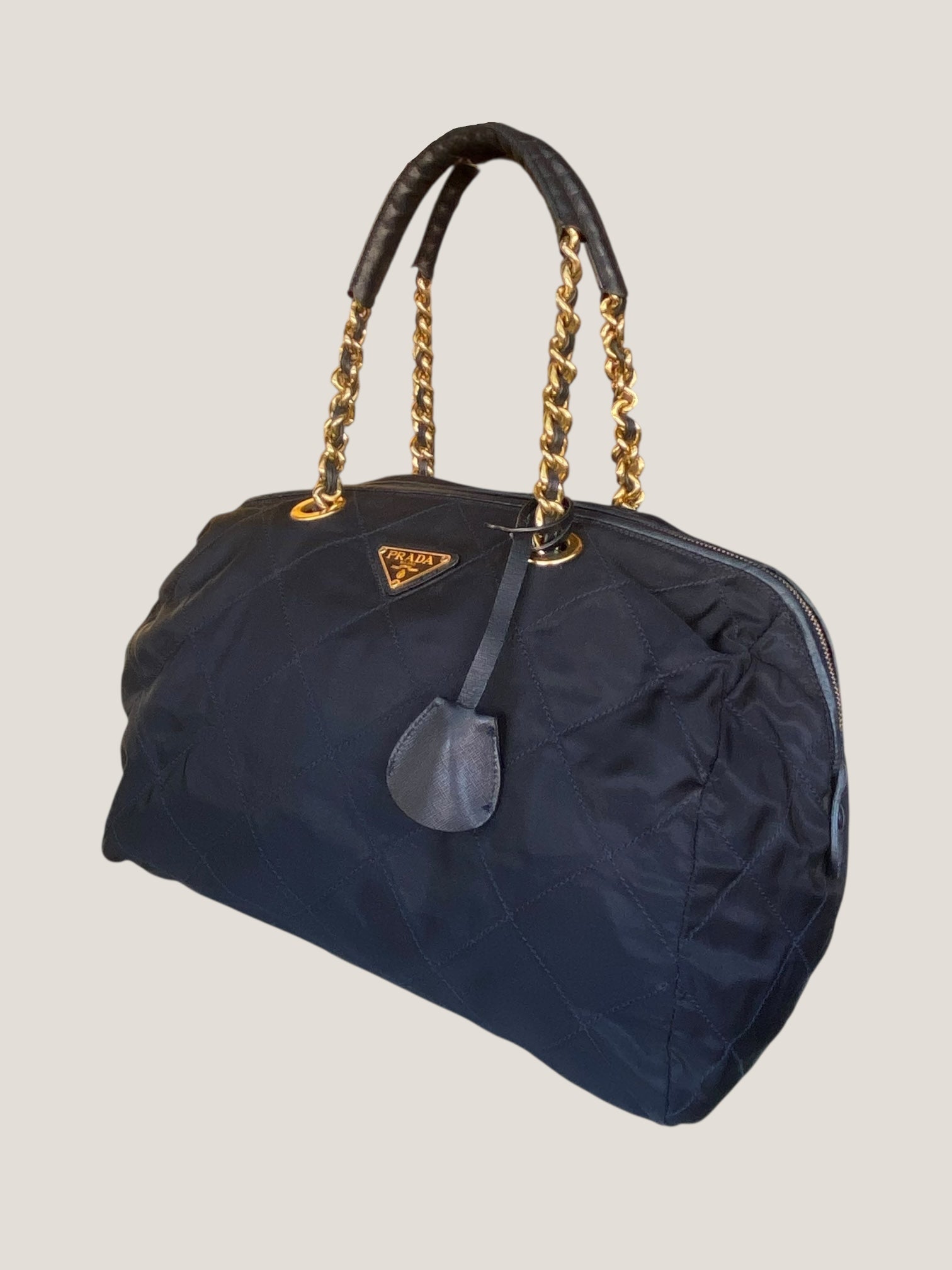 Bauletto Prada in nylon trapuntato