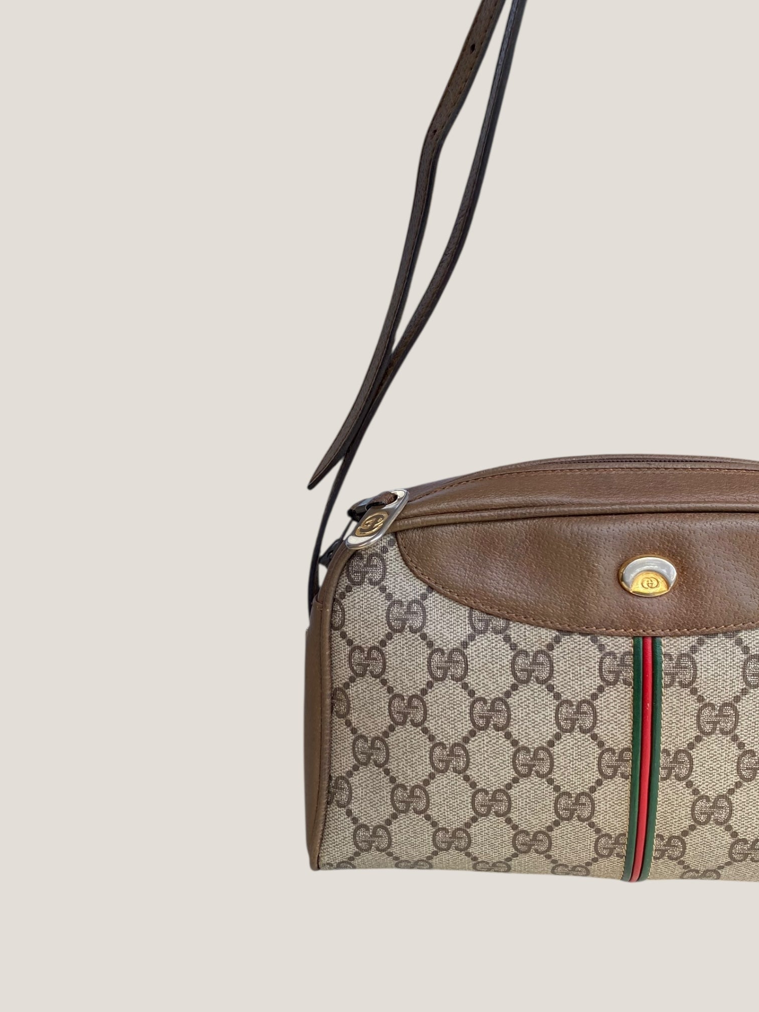 GUCCI Vintage GG Crossbody Web Line