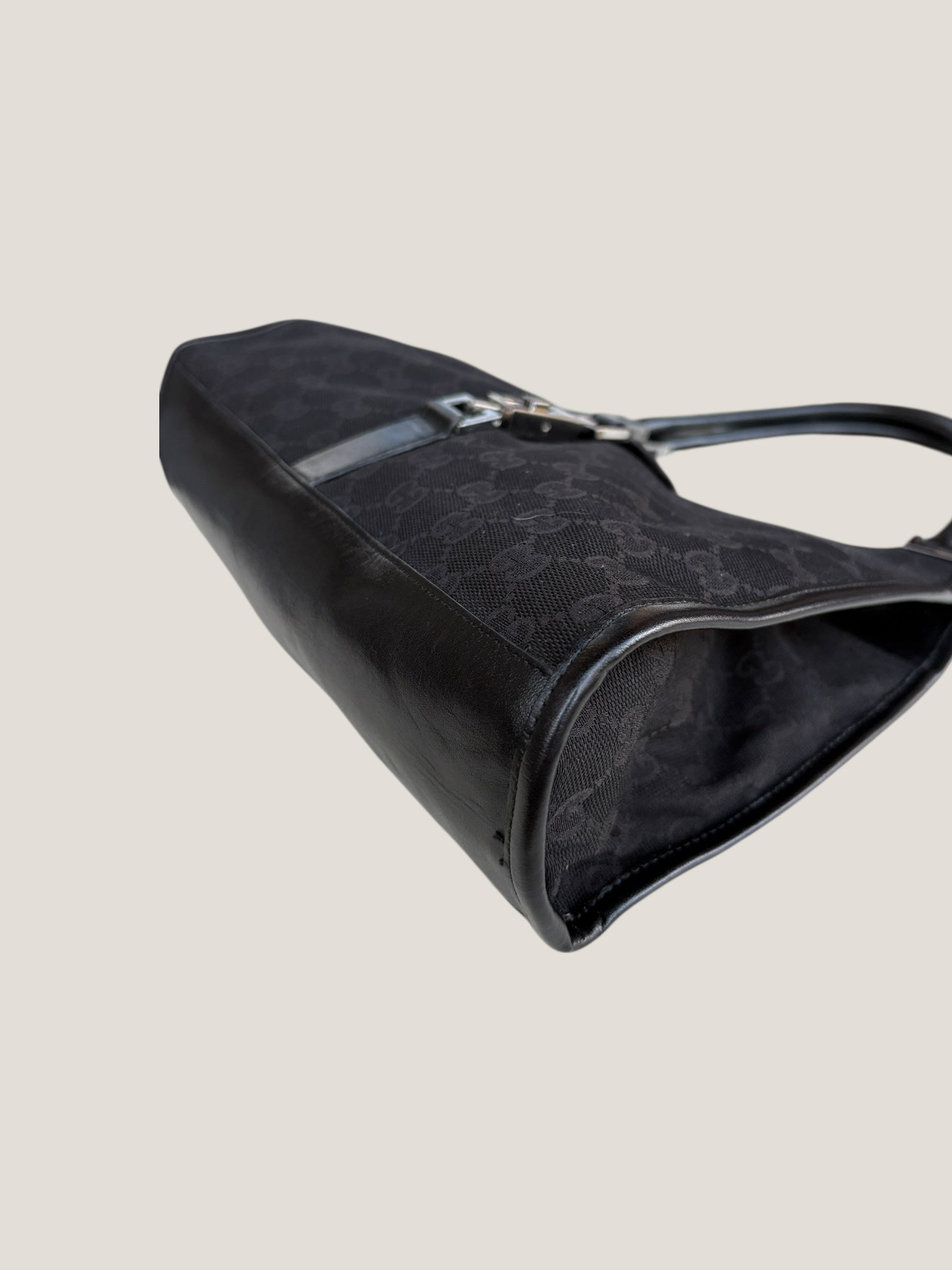 GUCCI Jackie GG Canvas Nero