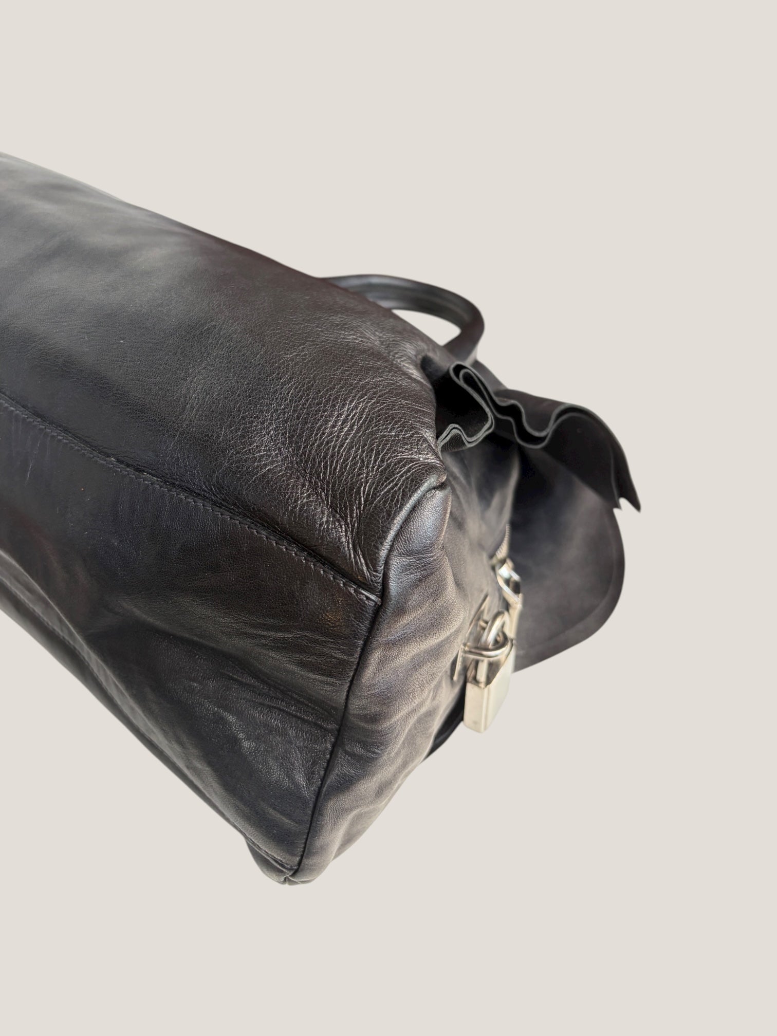 Prada Bauletto in Pelle Nera