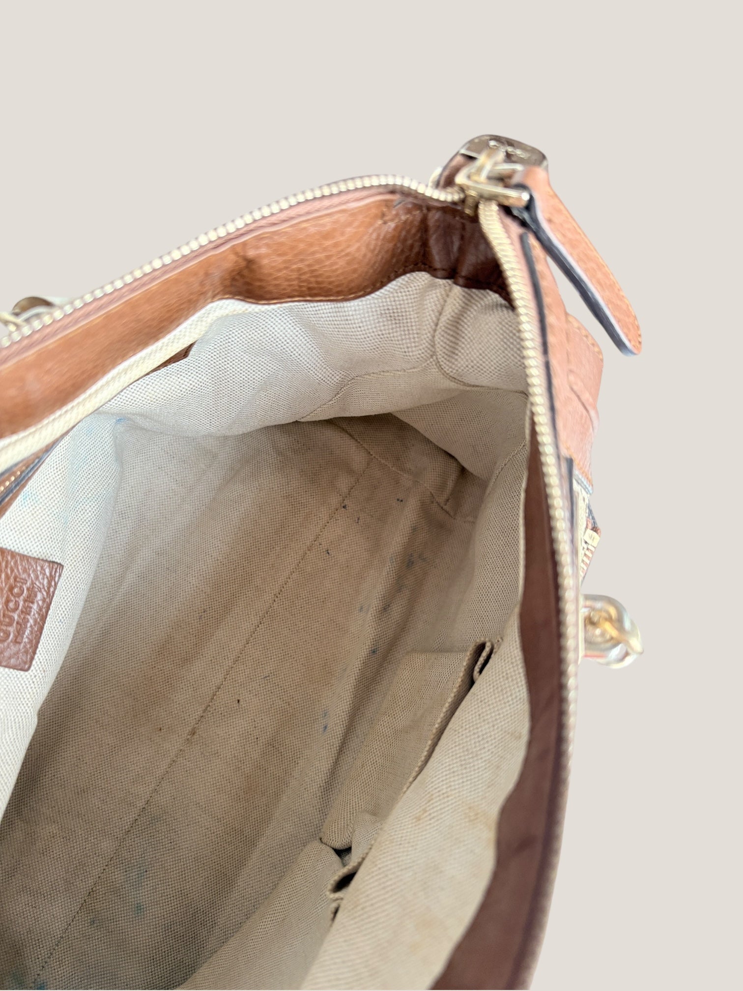 Gucci Bella GG Canvas Bamboo