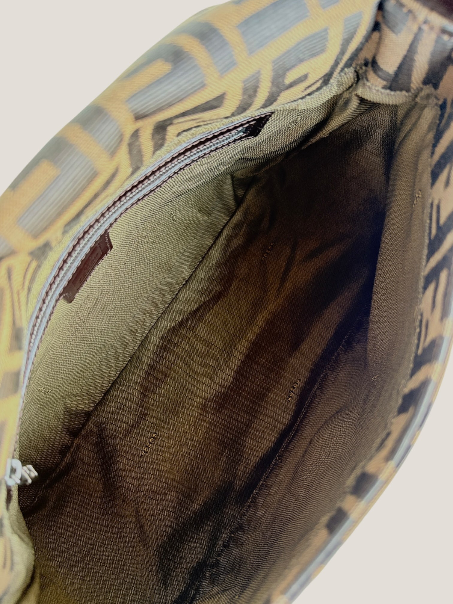 Fendi Mamma Baguette Zucca