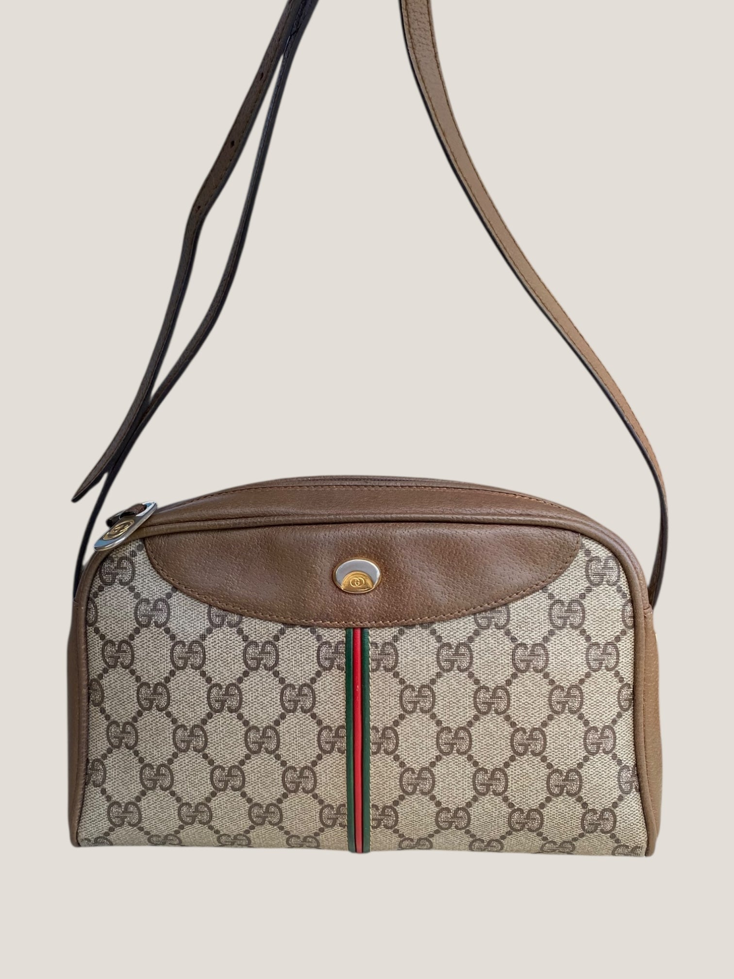 GUCCI Vintage GG Crossbody Web Line