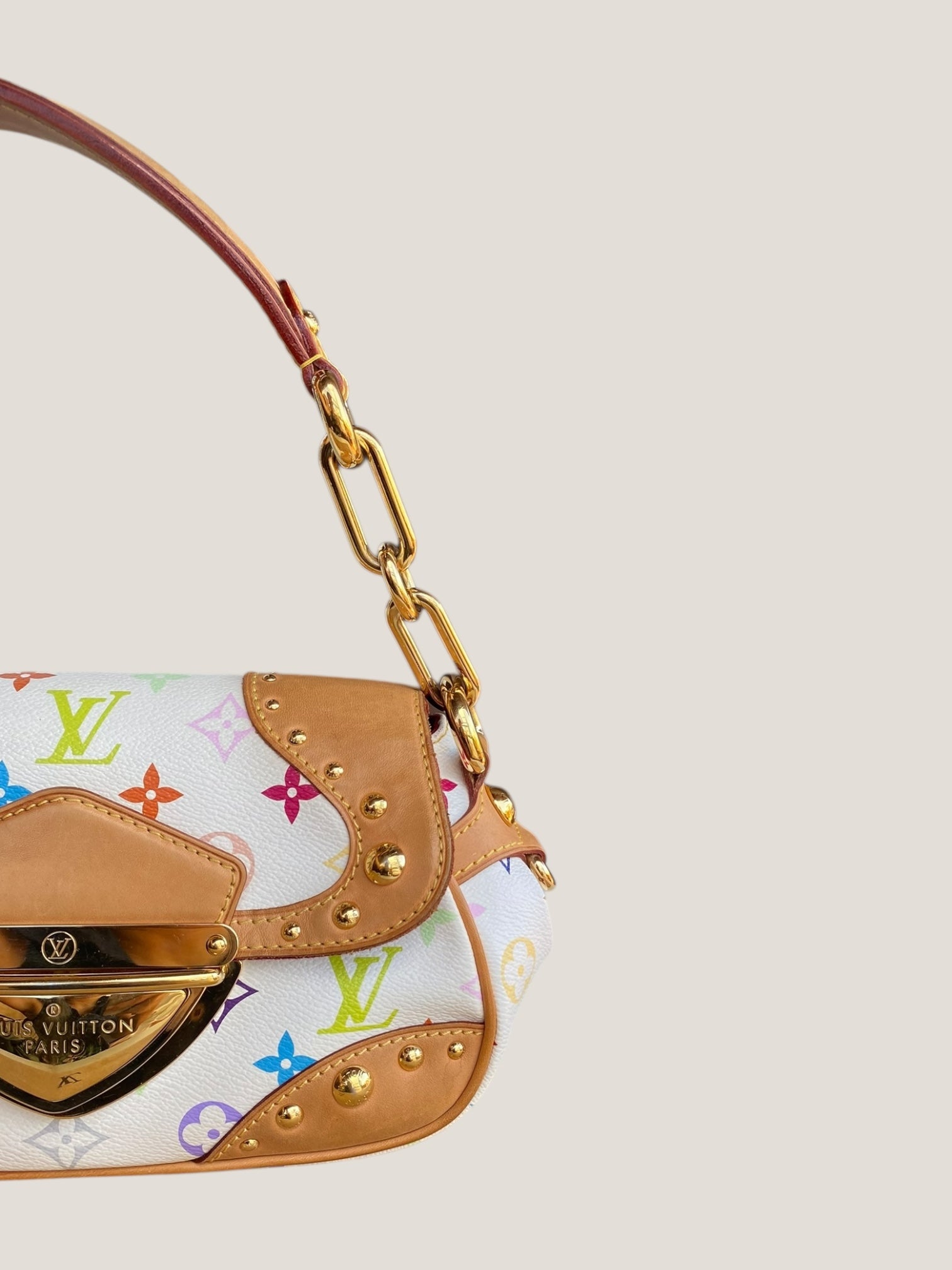 Louis Vuitton Marilyn Multicolor White