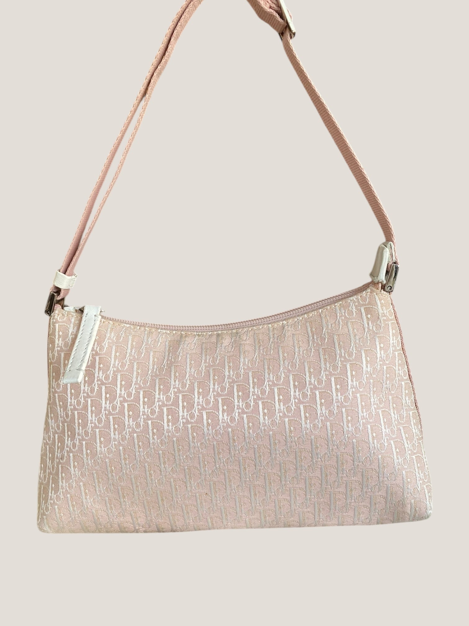 DIOR Trotter Rosa con Tracolla Regolabile