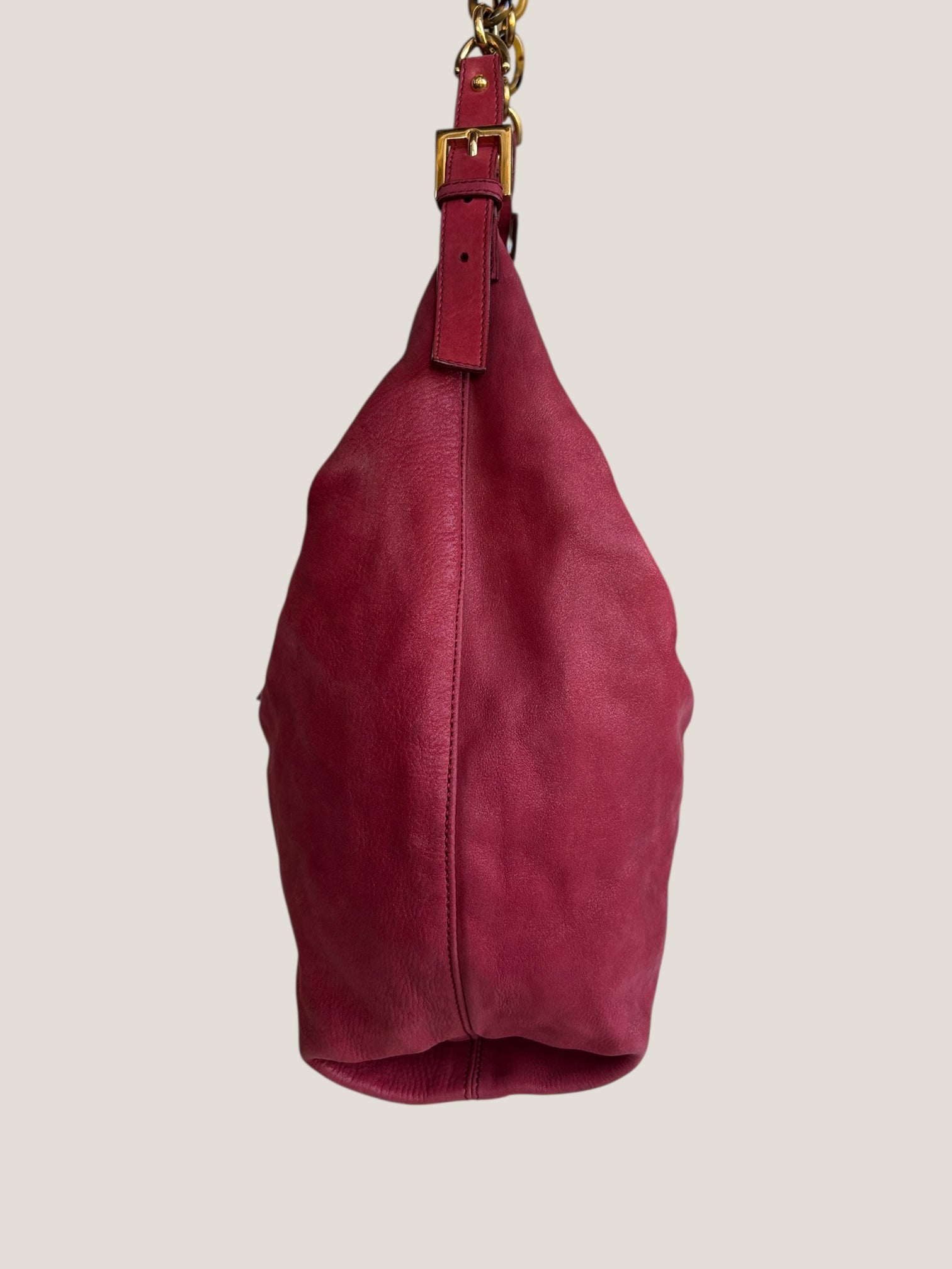 FENDI Baguette Hobo effetto shimmer