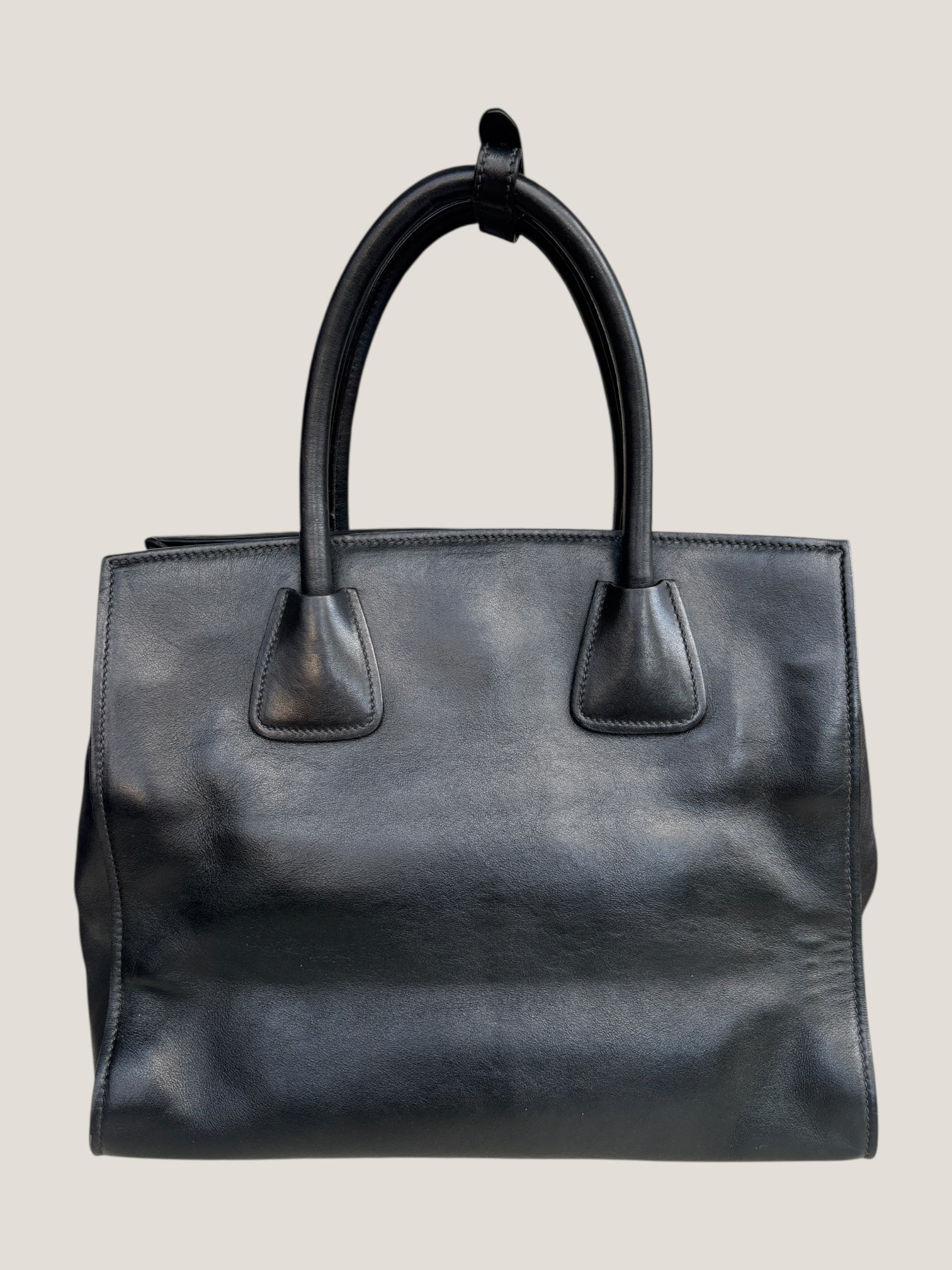 PRADA Tote Bag in Pelle Nera