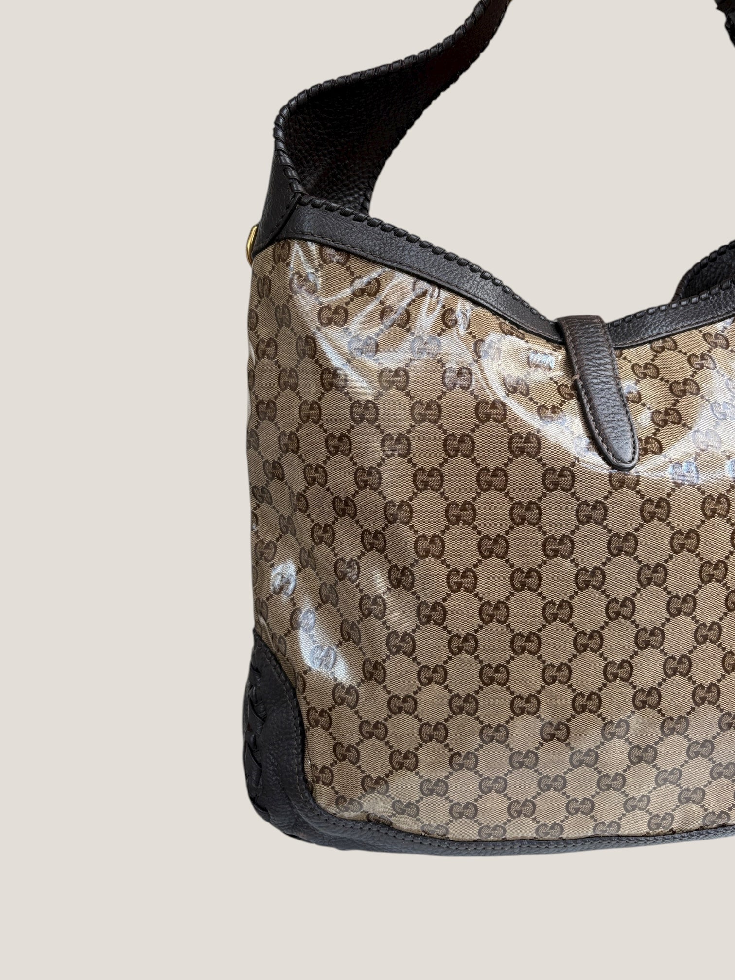 Gucci Jackie GG Crystal Hobo