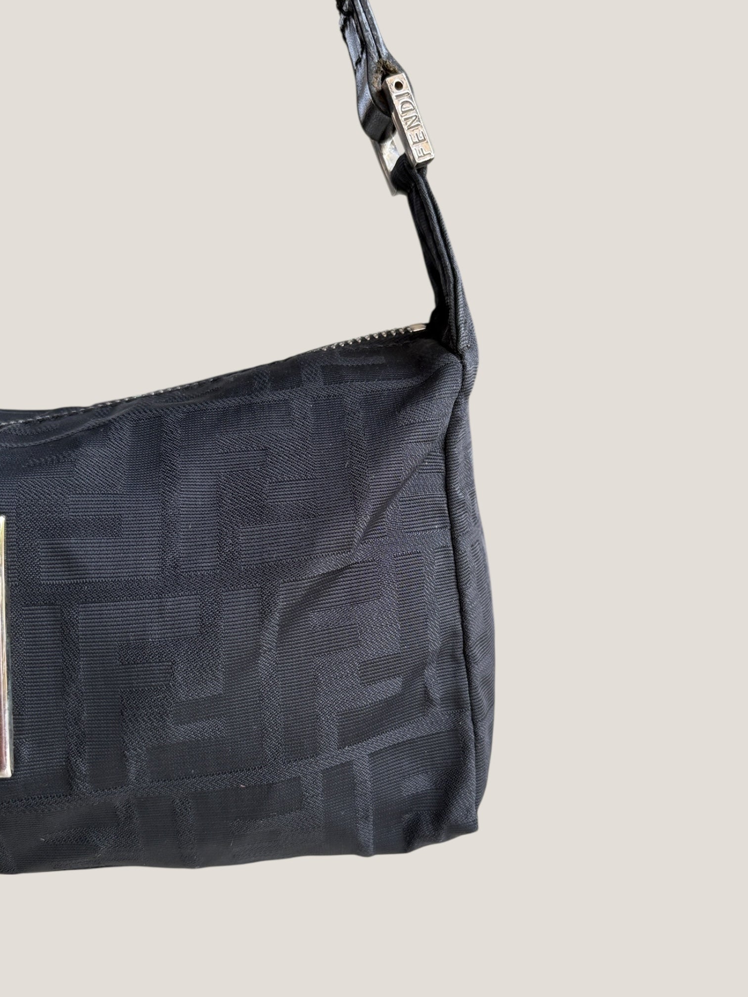 Fendi Pochette Tessuto Nero