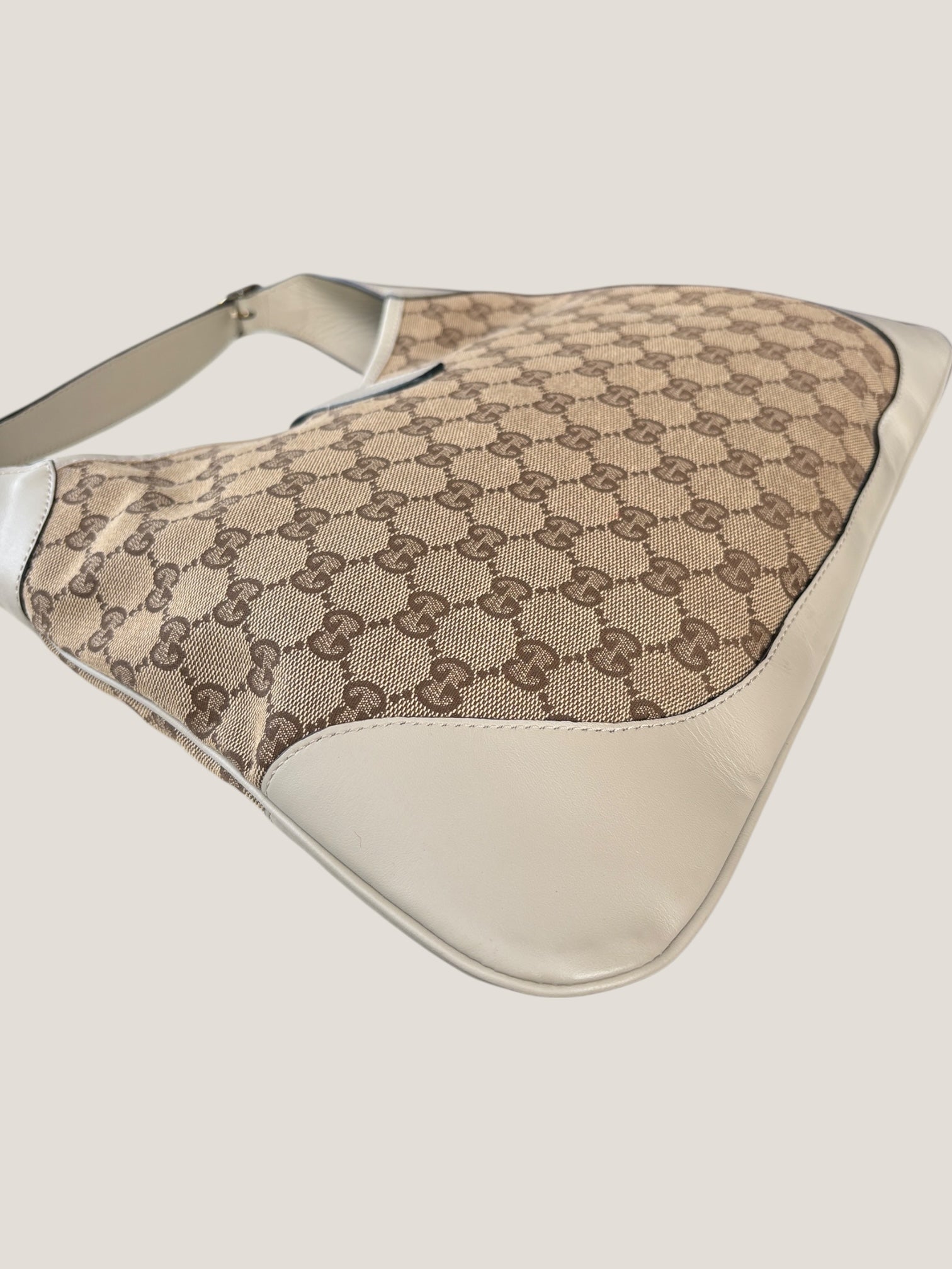 Gucci Jackie GG canvas con banda web