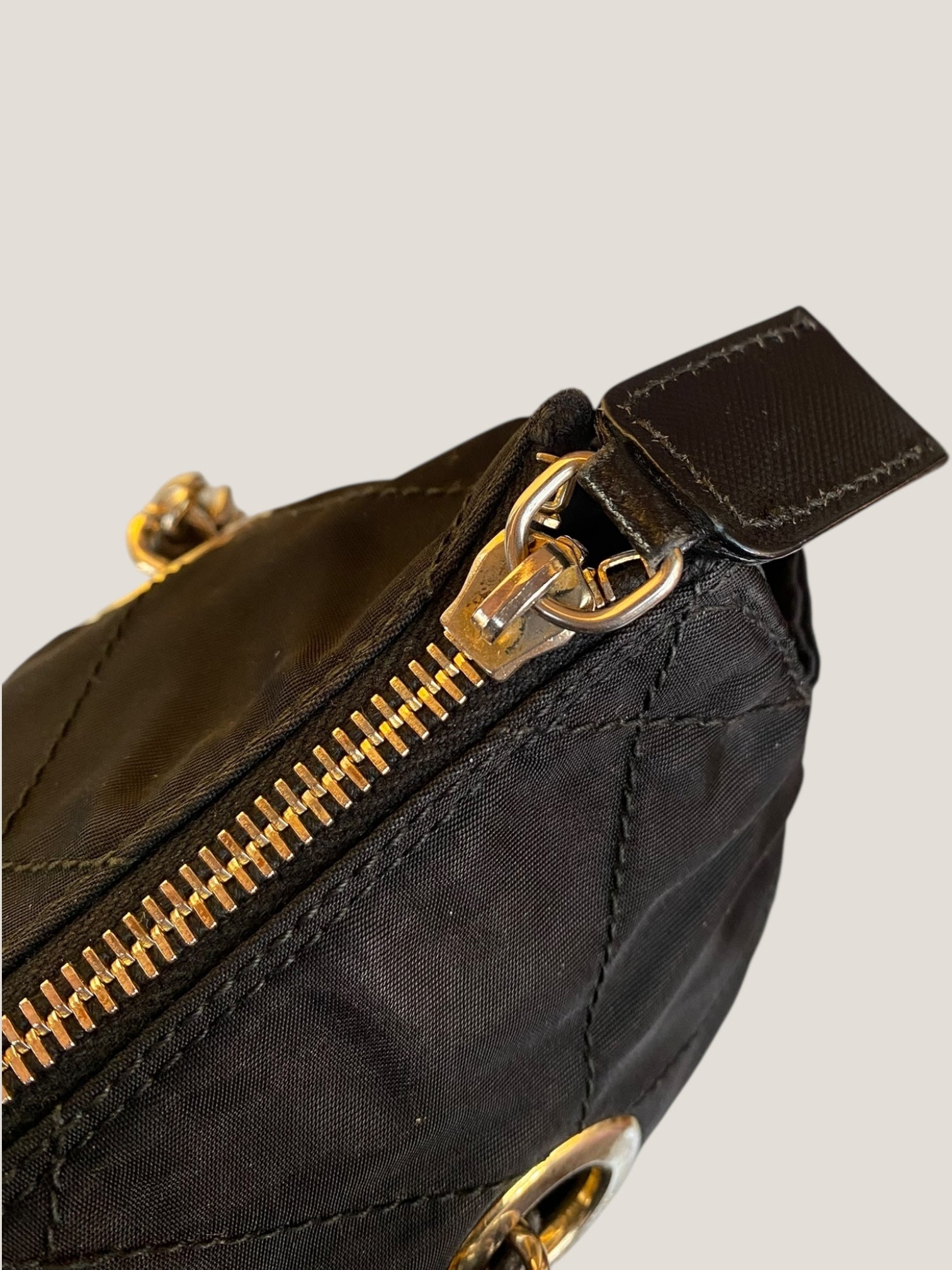 PRADA Tessuto Impunturato nero