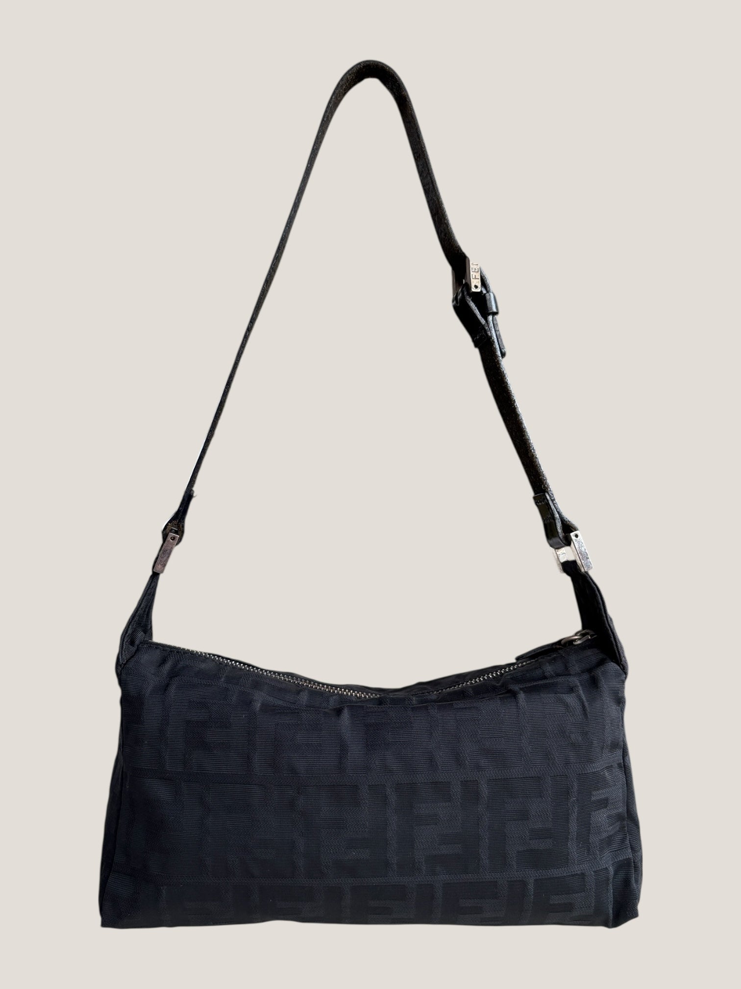 Fendi Pochette Tessuto Nero