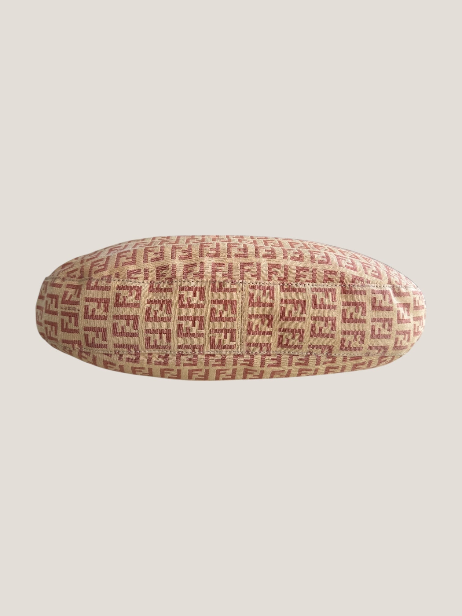 Fendi Baguette Half Moon Monogram Rosa