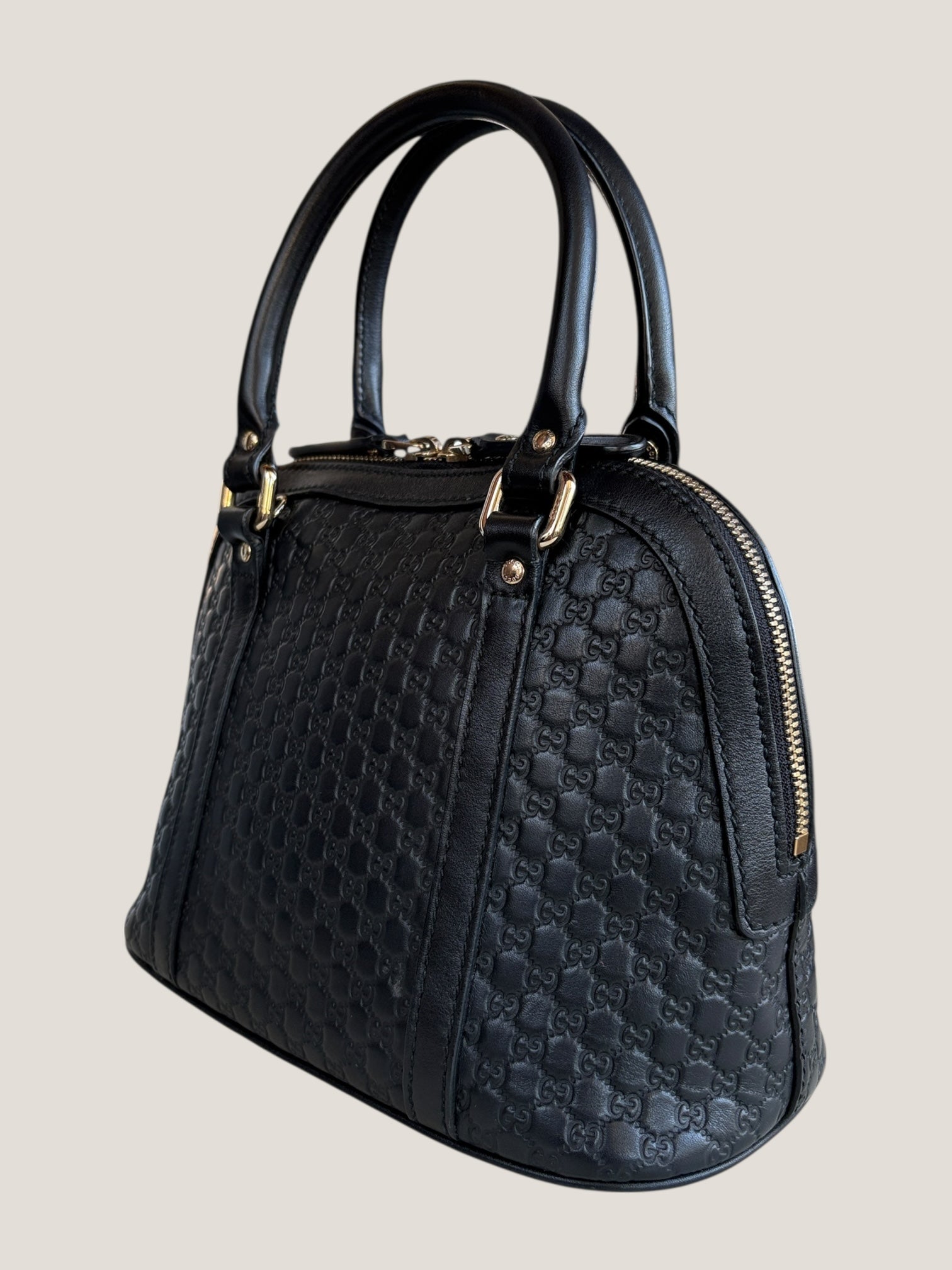 Gucci Mini Microguccissima nera