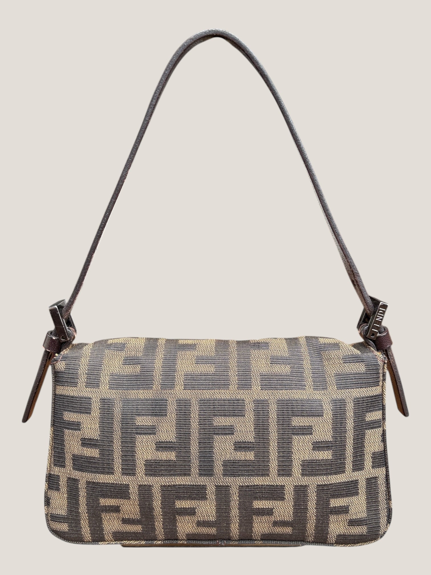 Fendi Baguette Mini Monogram Zucca