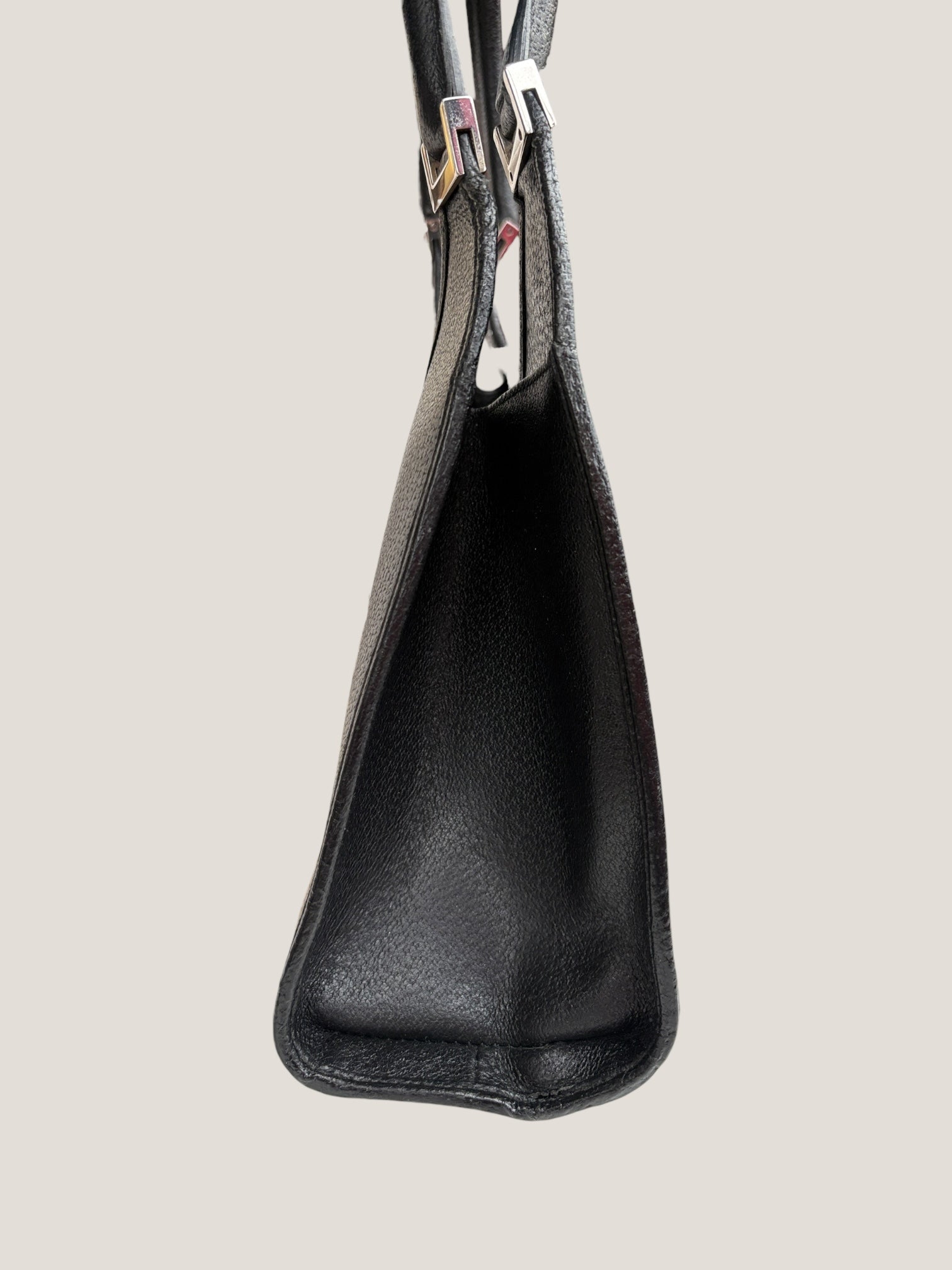 Gucci Jackie in pelle nera