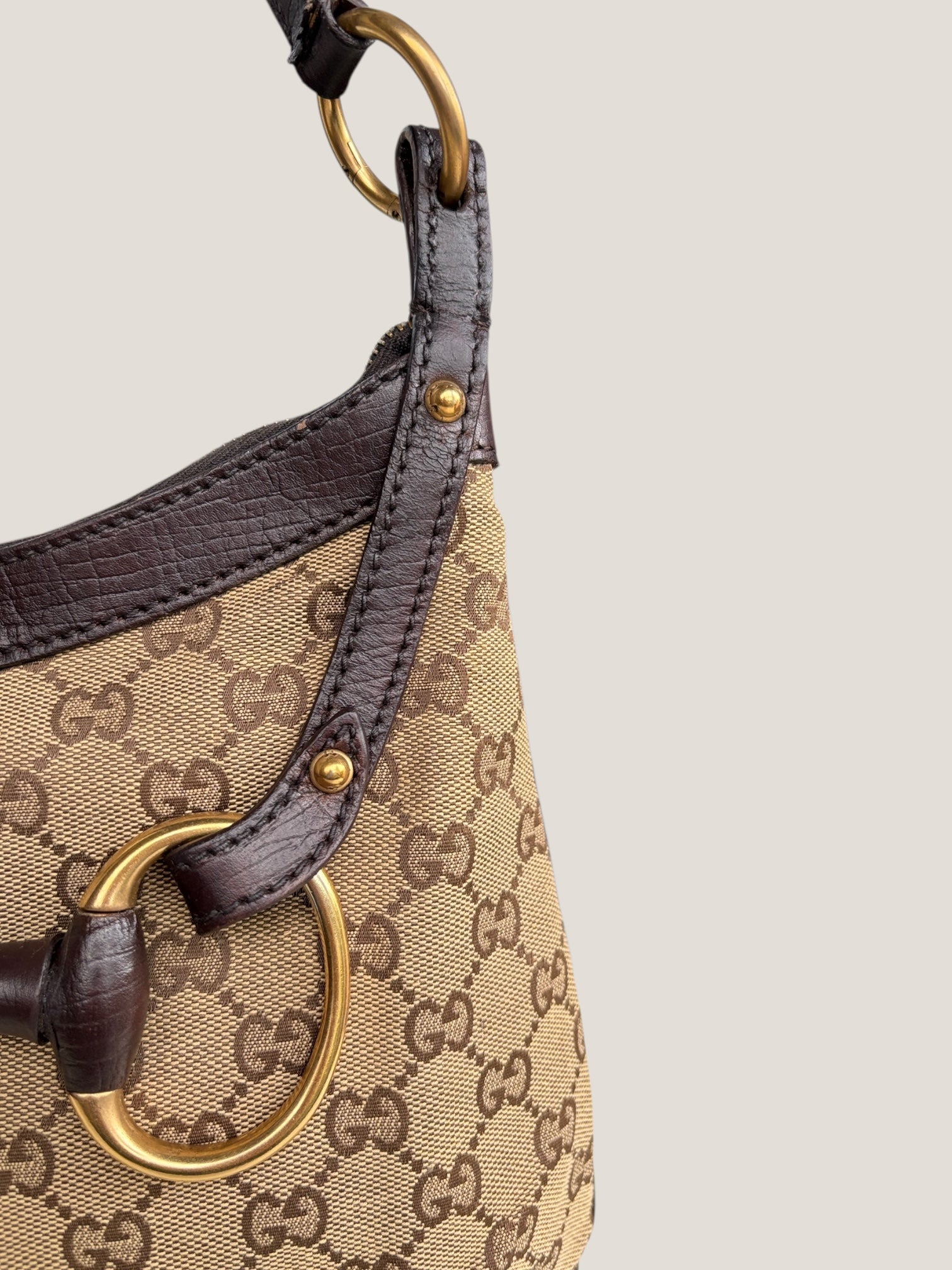 Gucci Horsebit Hobo GG