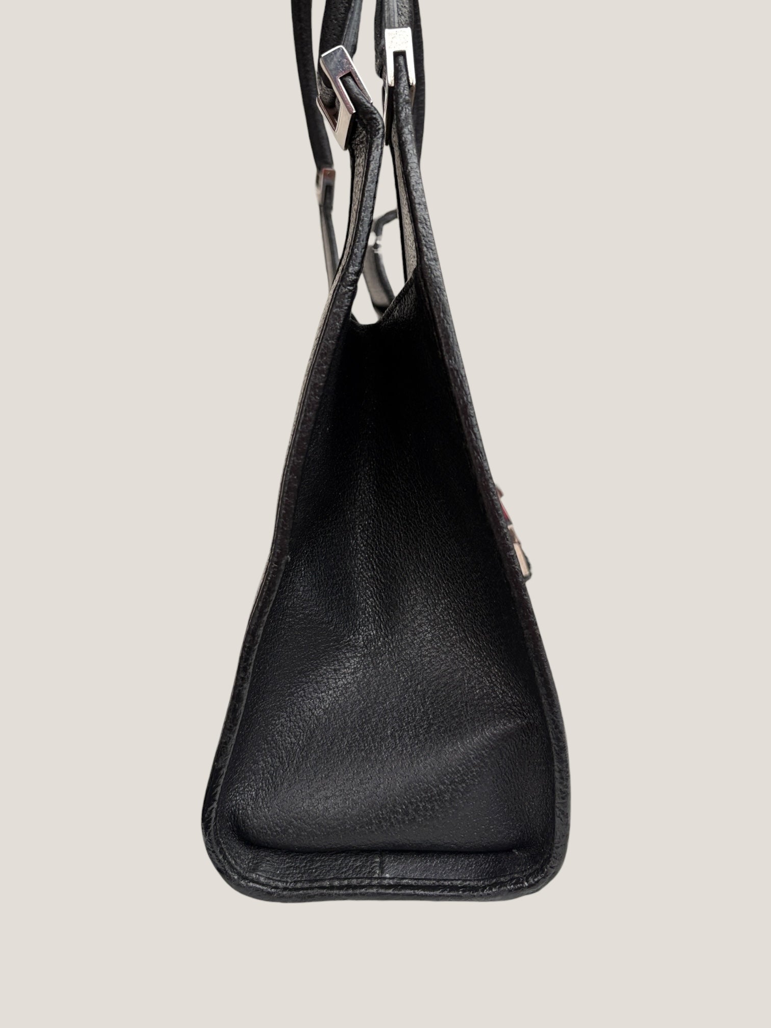 Gucci Jackie in pelle nera