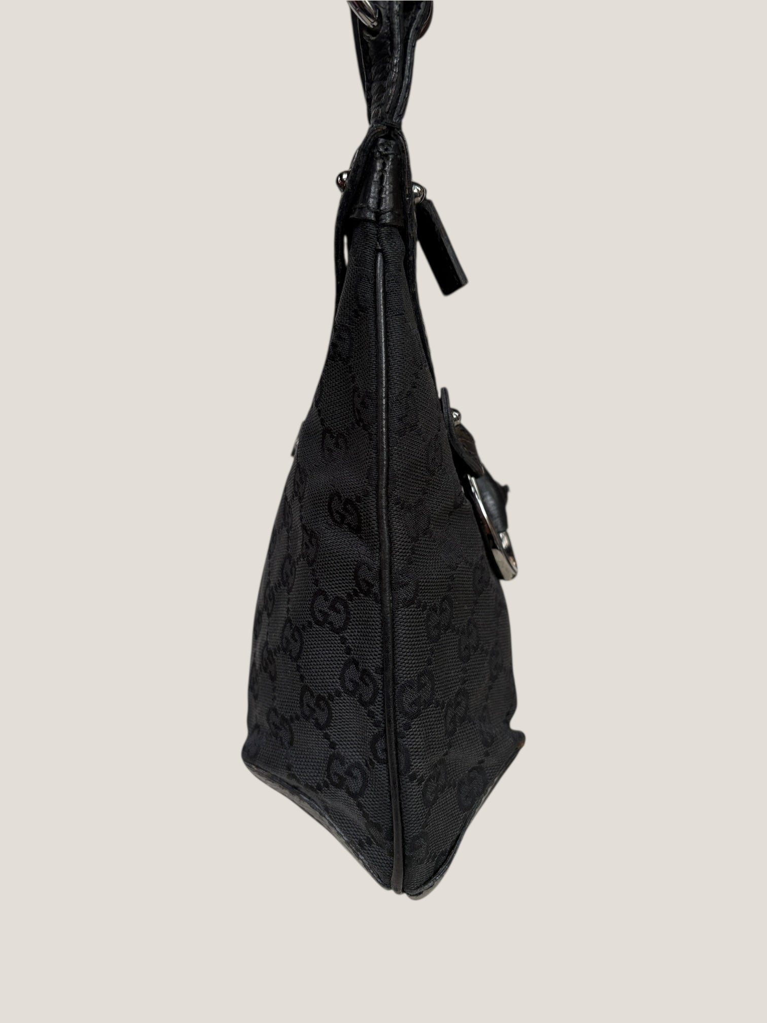 Gucci Horsebit Black Canvas