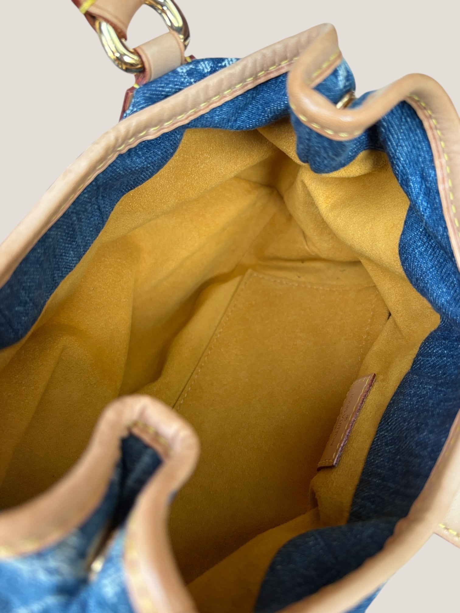 Louis Vuitton Mini Pleaty Denim