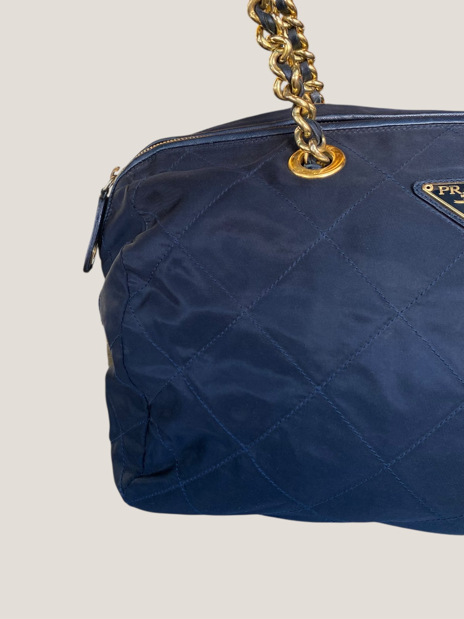 Bauletto Prada in nylon trapuntato