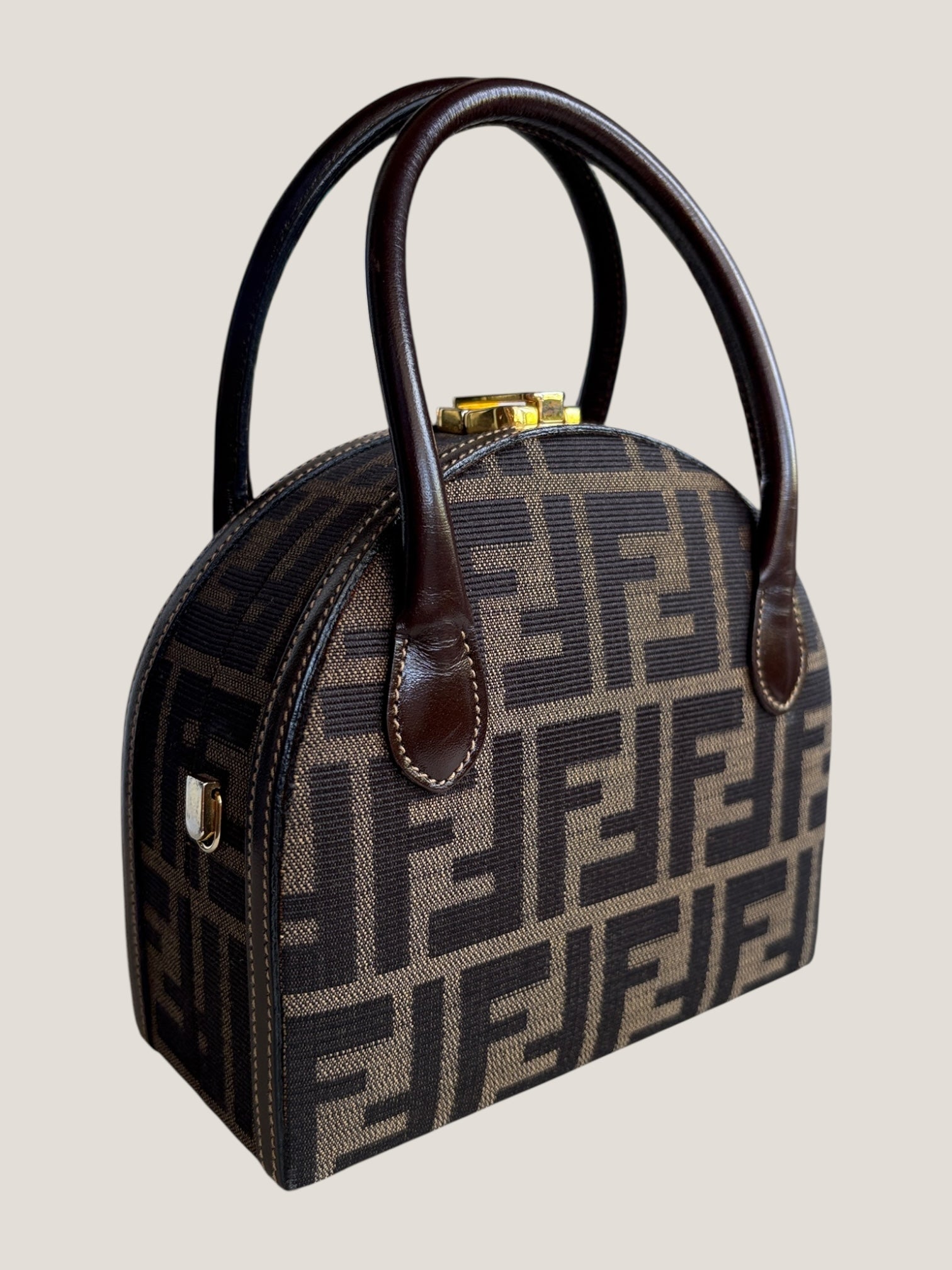 Fendi Mini Cupola Monogram Zucca