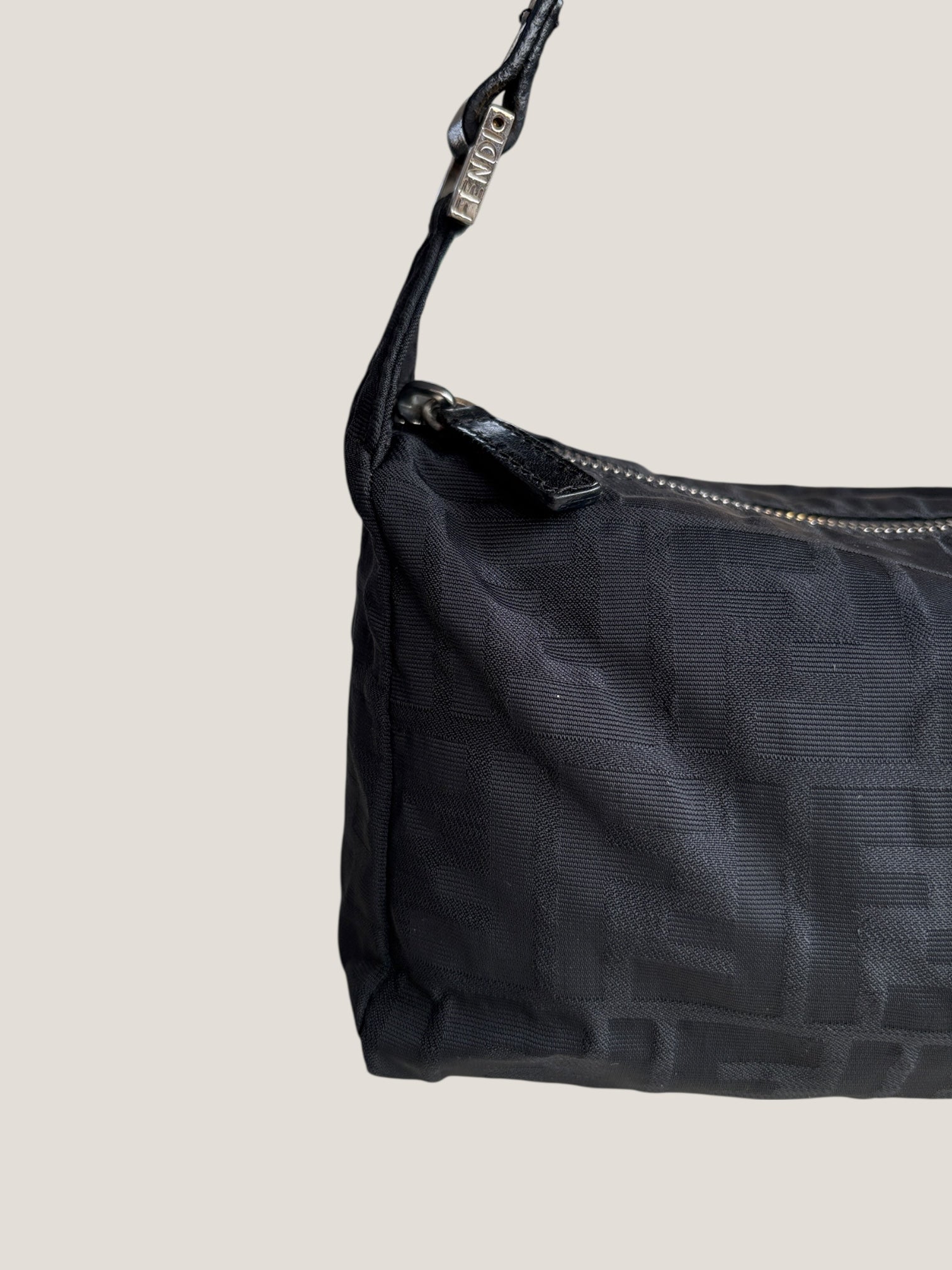 Fendi Pochette Tessuto Nero