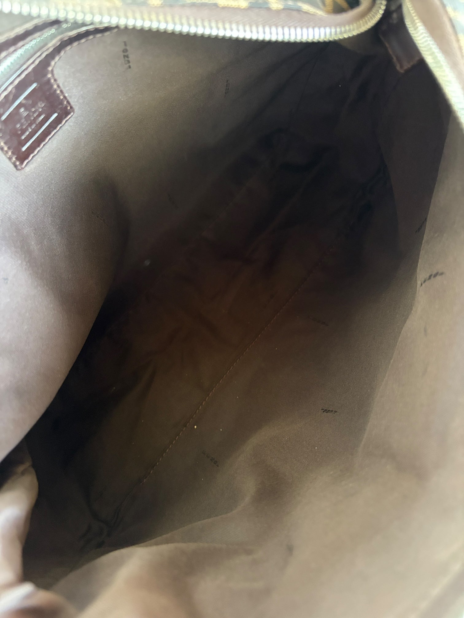 Fendi Mamma Baguette Zucca