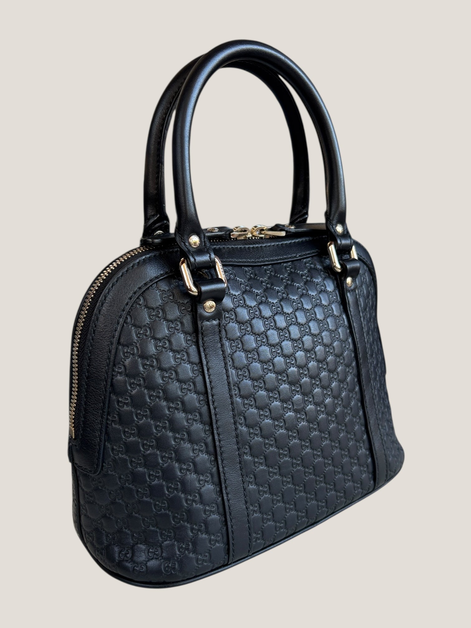 Gucci Mini Microguccissima nera