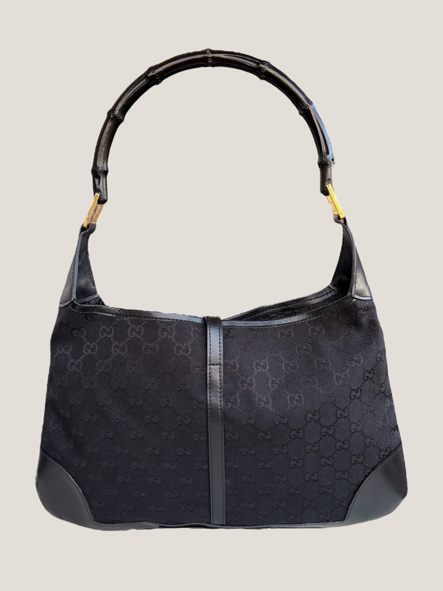 Gucci Jackie GG Monogram Bamboo