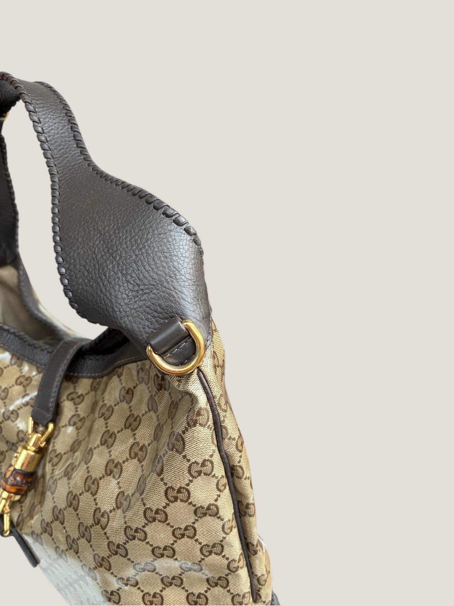 Gucci Jackie GG Crystal Hobo