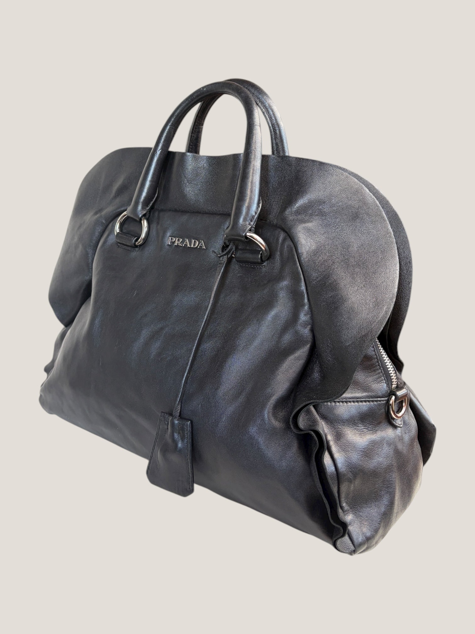 Prada Bauletto in Pelle Nera