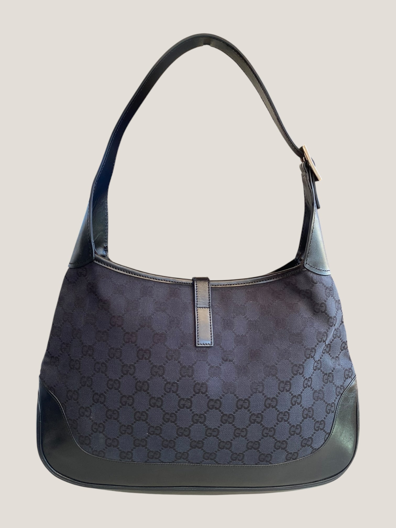 Gucci Jackie GG Canvas Nero