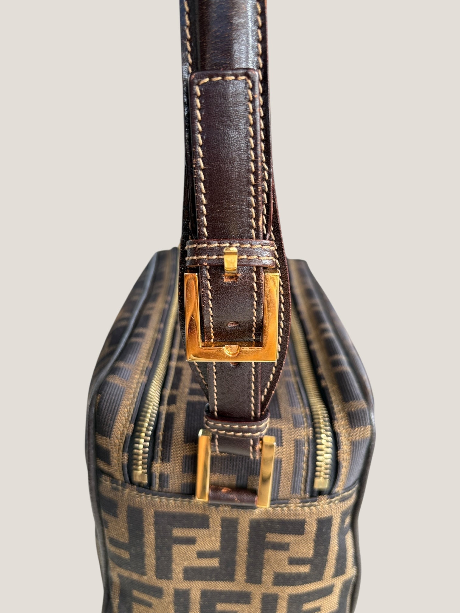 Fendi Shoulder Bag Monogram Zucca