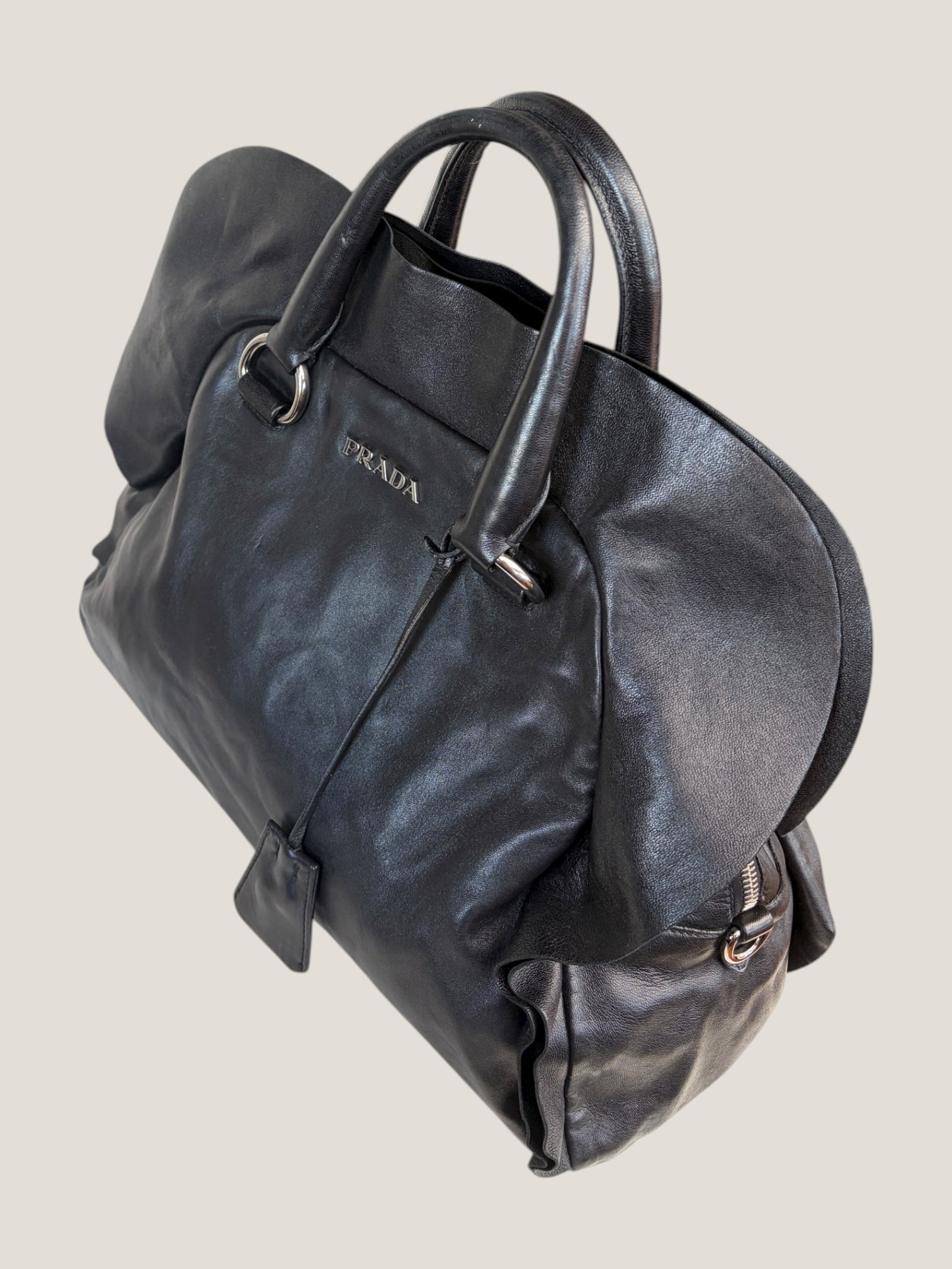 Prada Bauletto in Pelle Nera