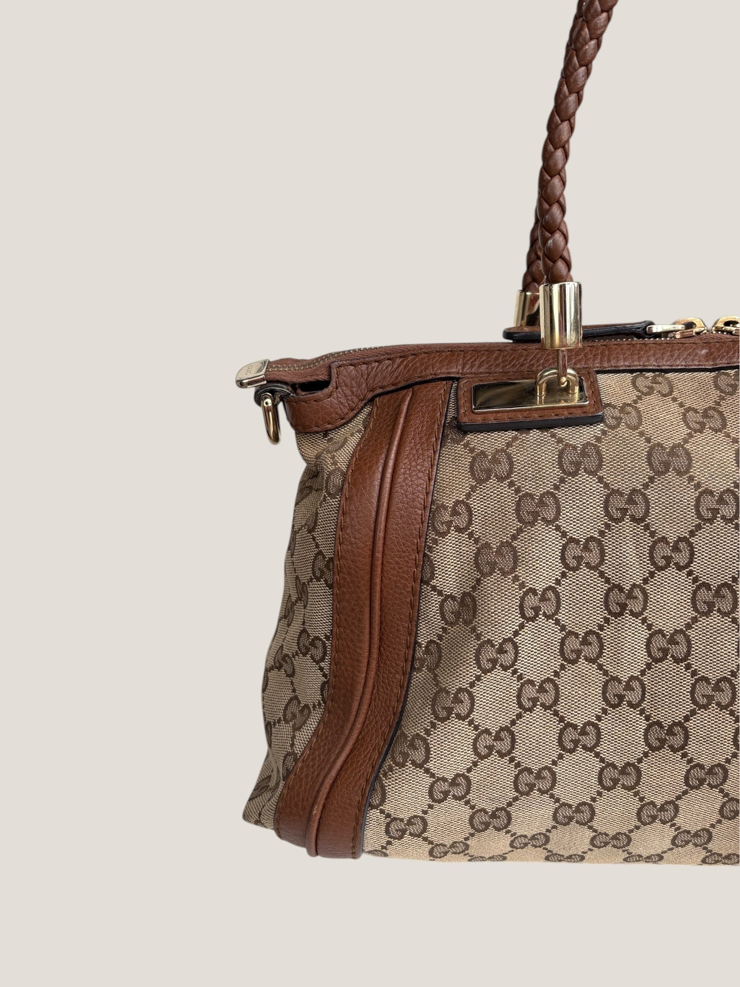 Gucci Bella GG Canvas Bamboo