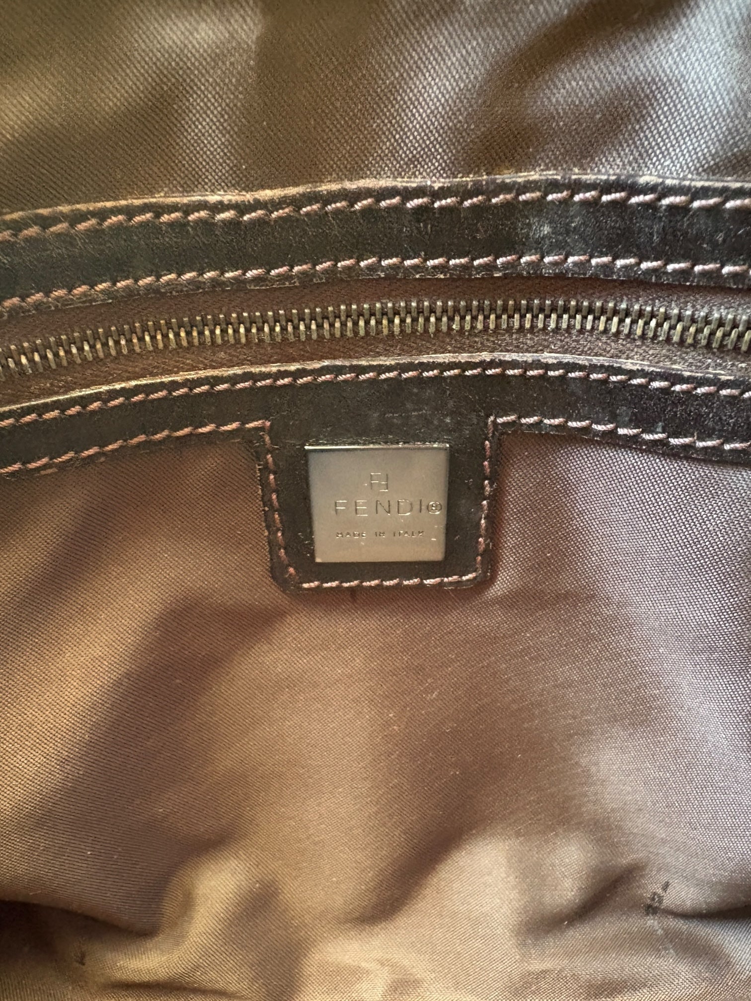 Fendi Tote Zucca Monogram