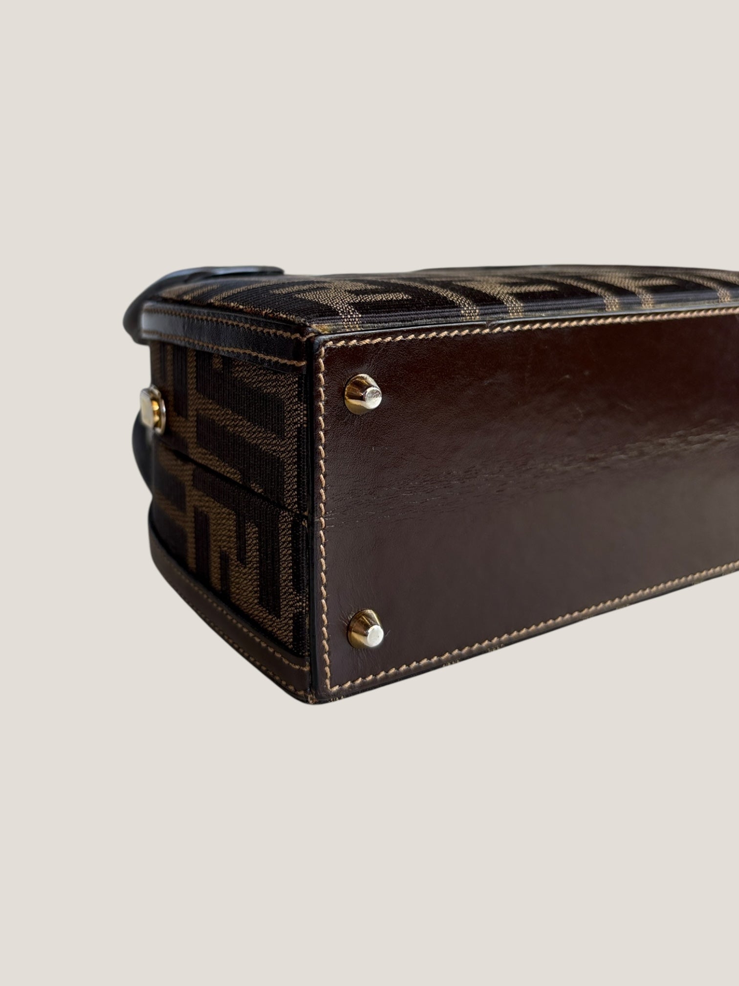 Fendi Mini Cupola Monogram Zucca