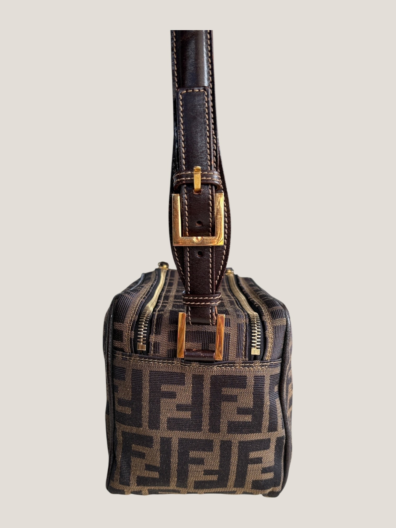 Fendi Shoulder Bag Monogram Zucca