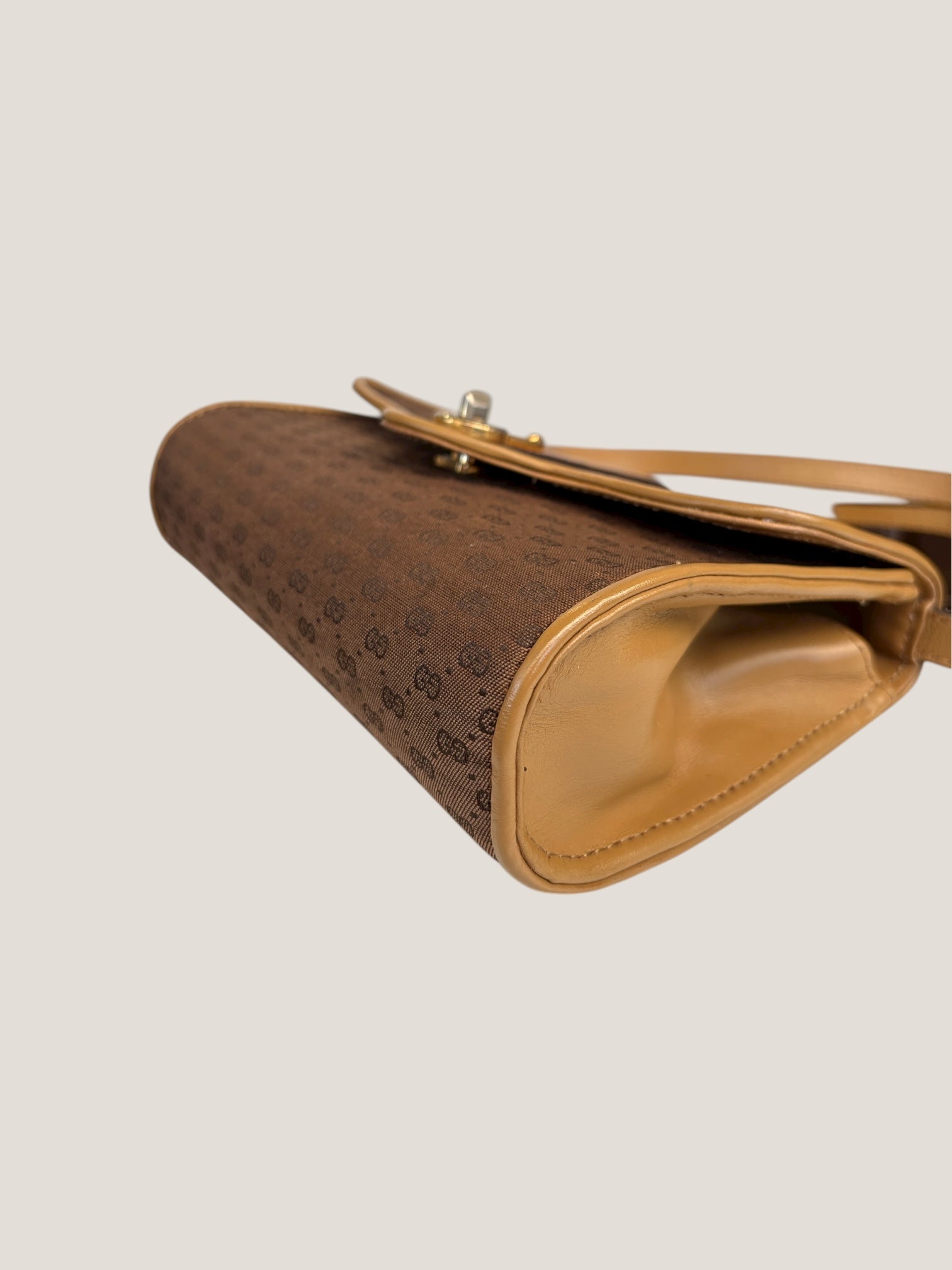 Gucci GG Canvas Miele Shoulder Bag