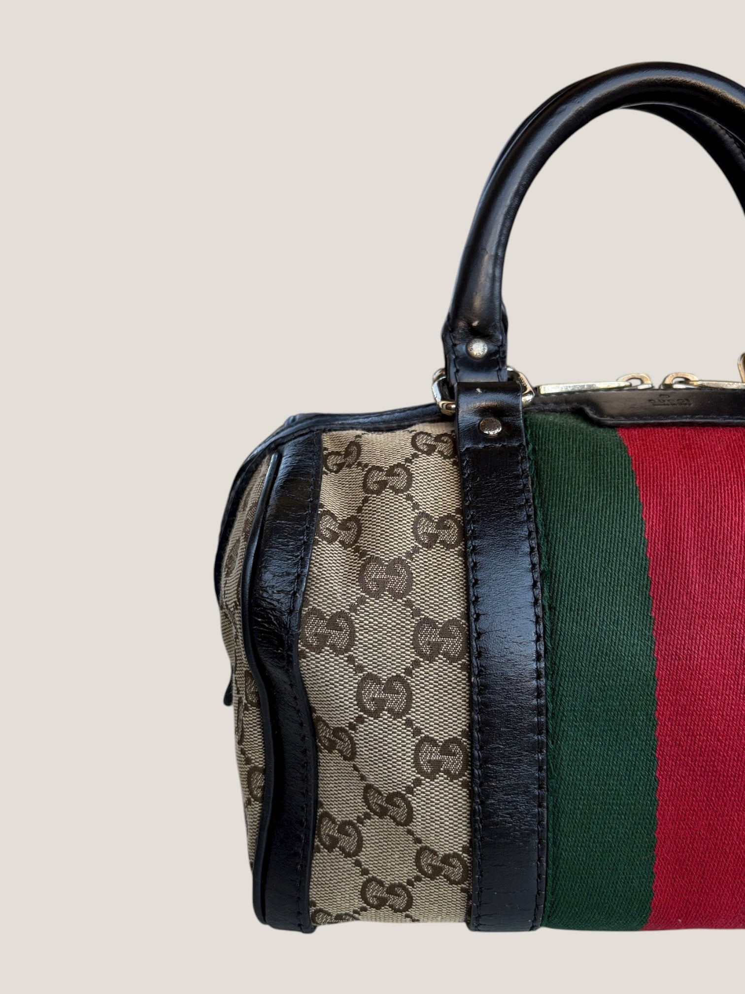 Gucci Mini Boston Web GG