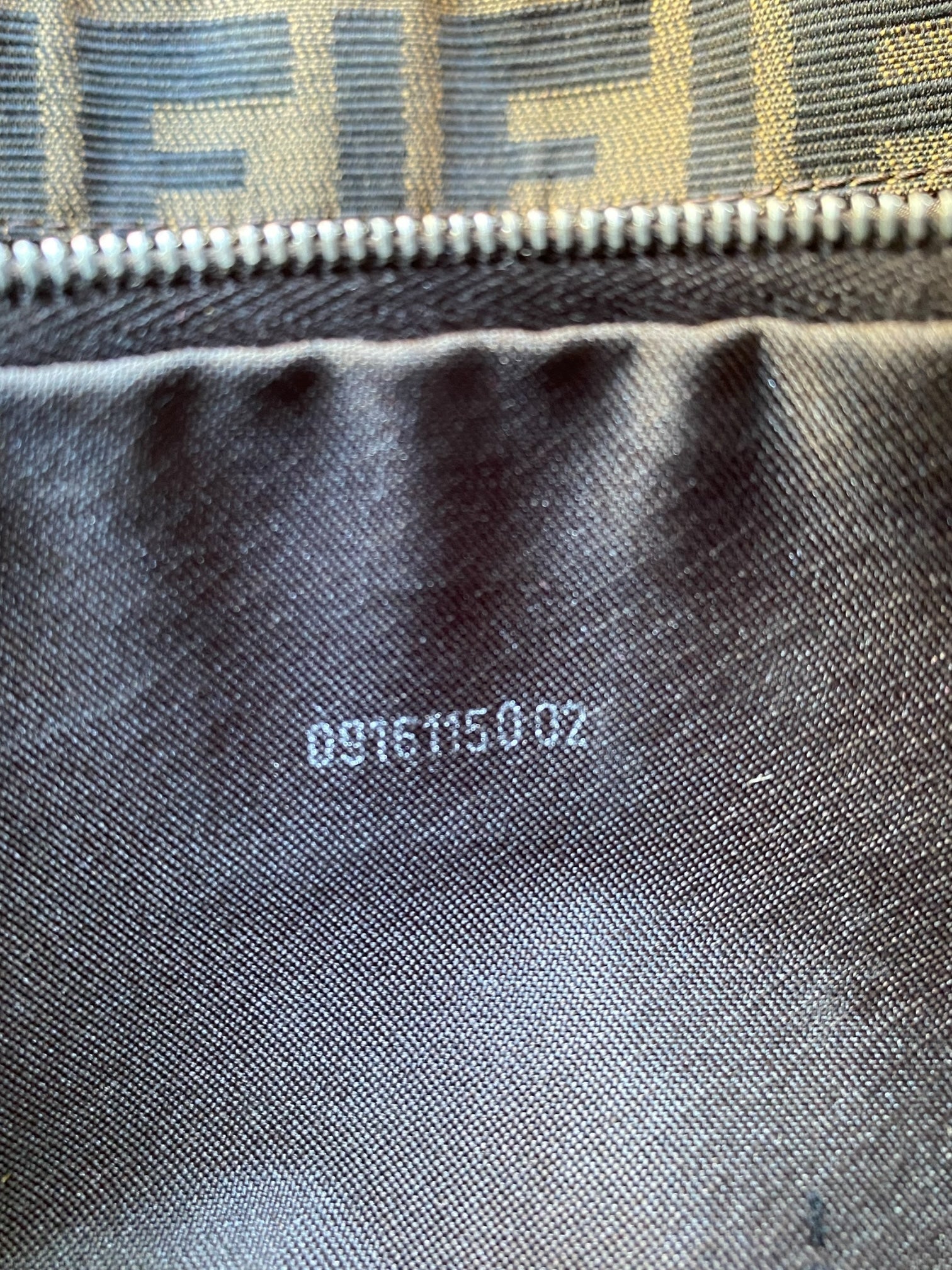 Fendi Baguette in canvas monogram FF