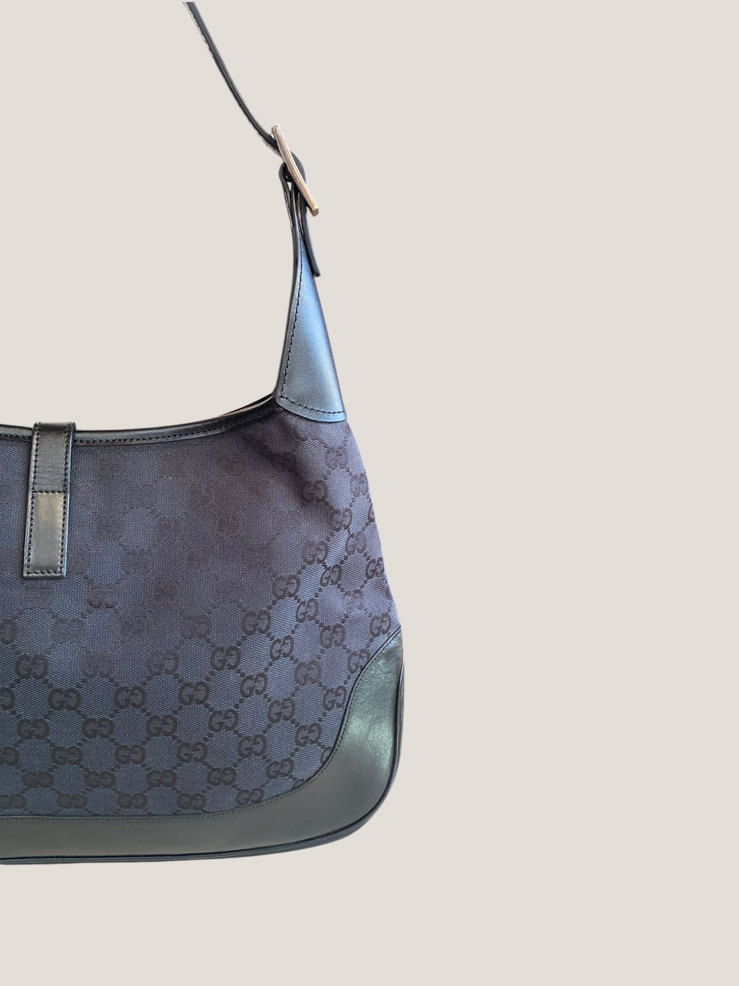 Gucci Jackie GG Canvas Nero