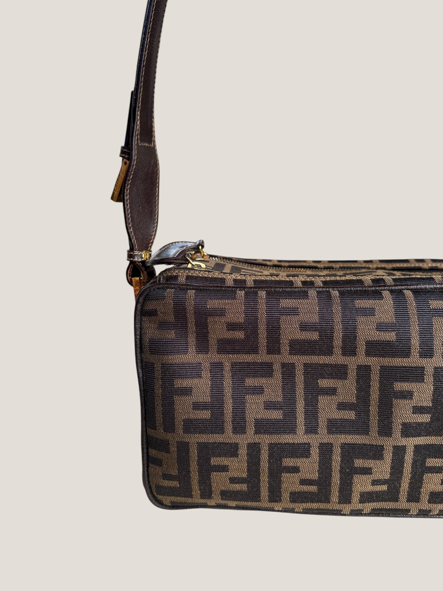 Fendi Shoulder Bag Monogram Zucca