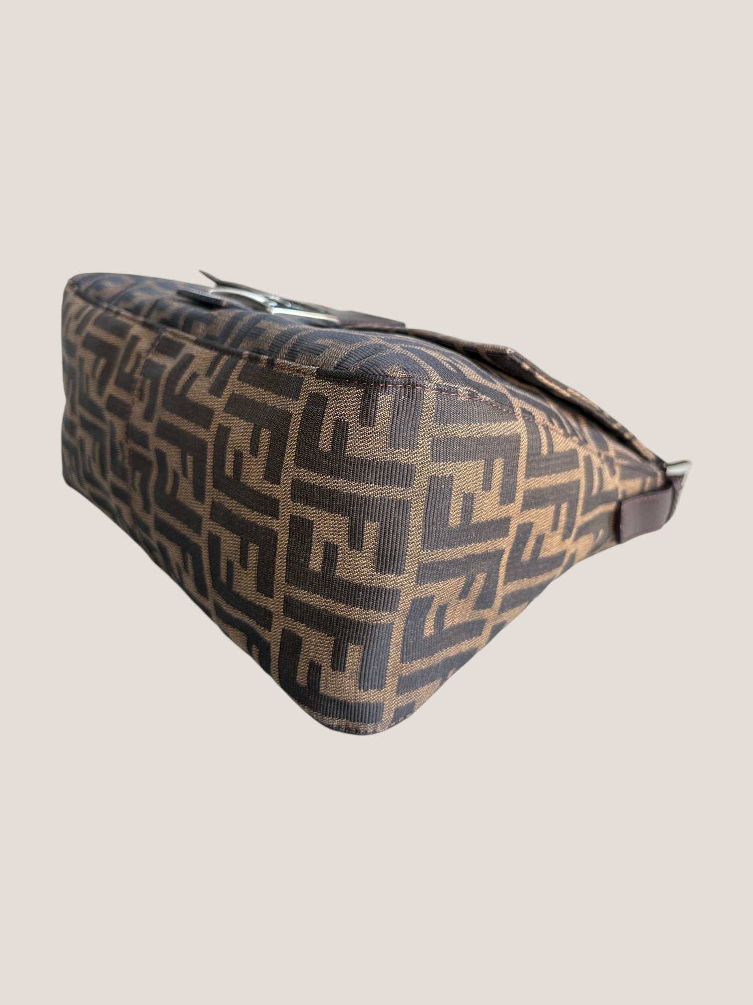 Fendi Mamma Baguette Zucca marrone